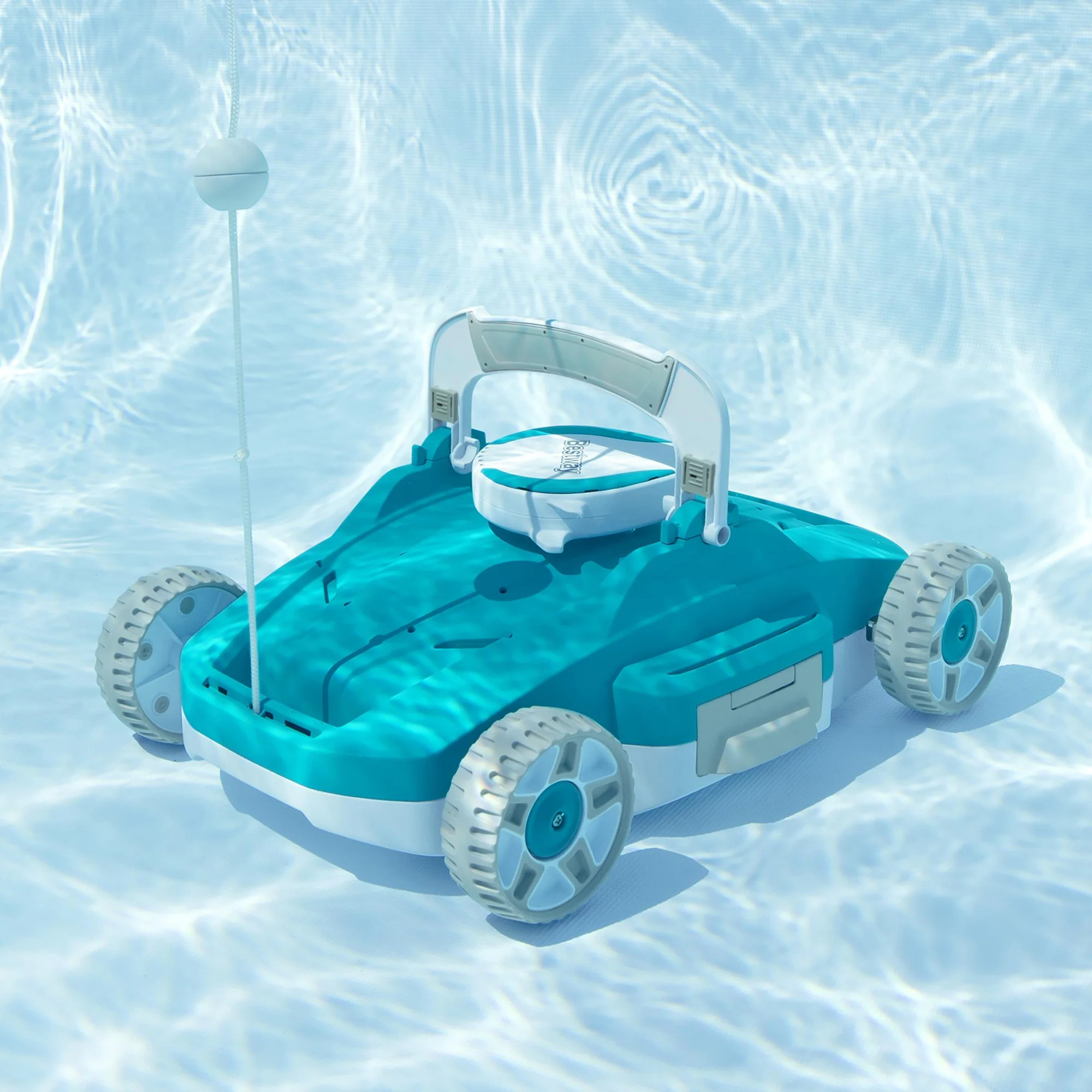 Bestway AquaTronix G200 Robotic Pool Vacuum - Cordless for Flat-Bottom Pools - Image 2