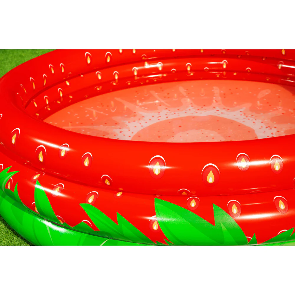 Bestway H2OGO! Sweet Strawberry Inflatable Play Pool, 66" x 15" - Image 3