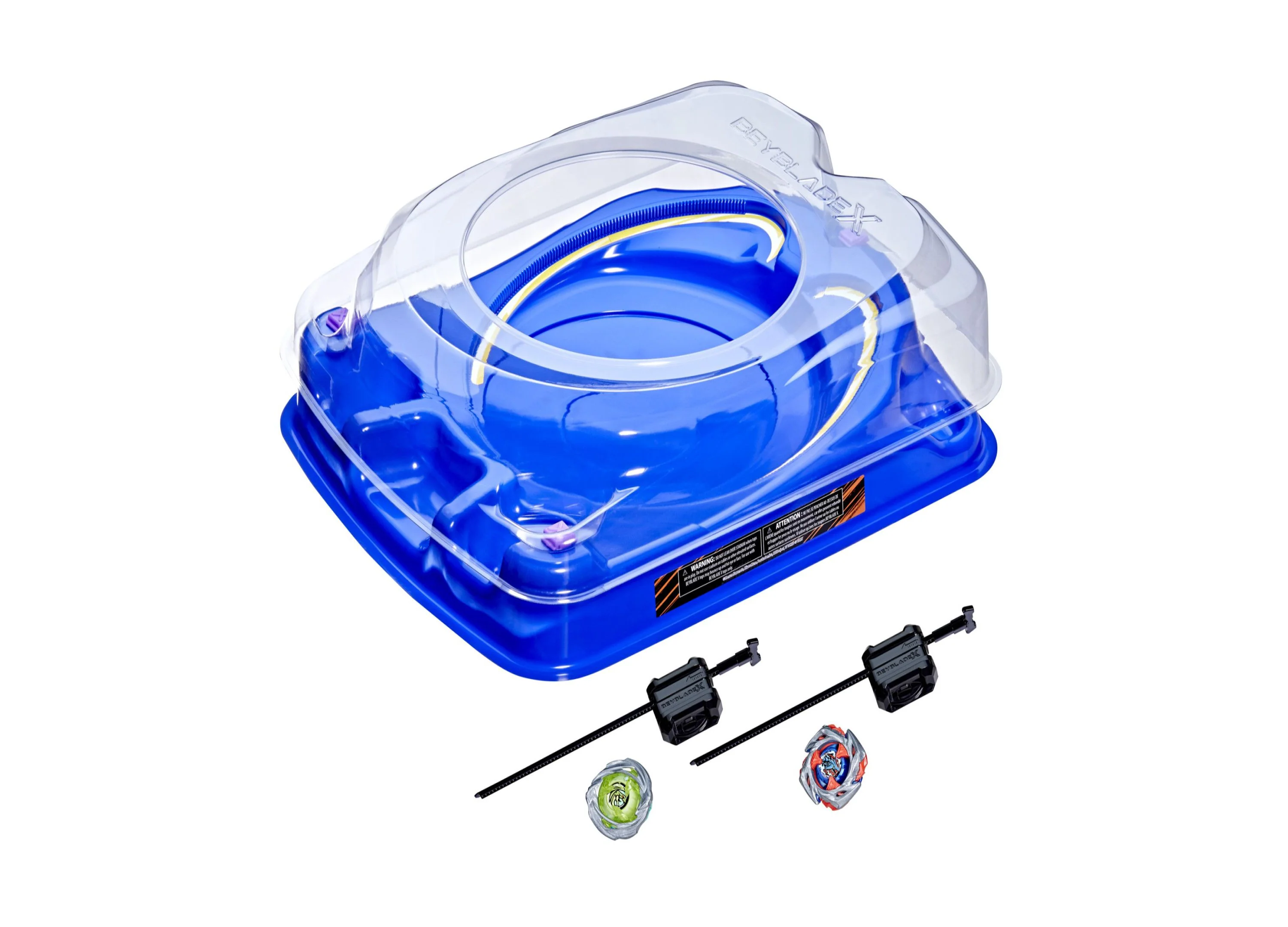 Beyblade X Drop Attack Battle Set with X-Celerator Rail - Image 2