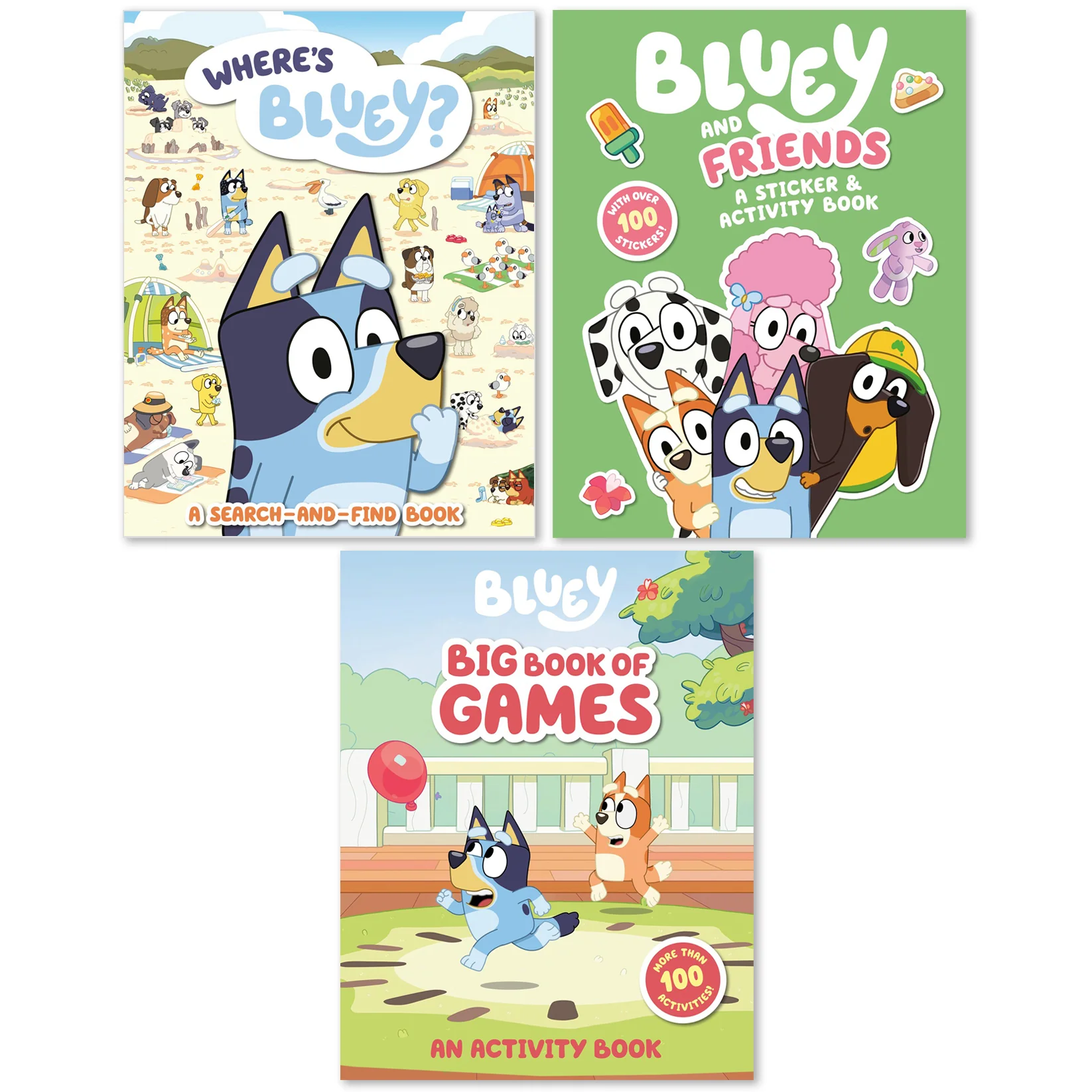 Bluey Activity Book Set