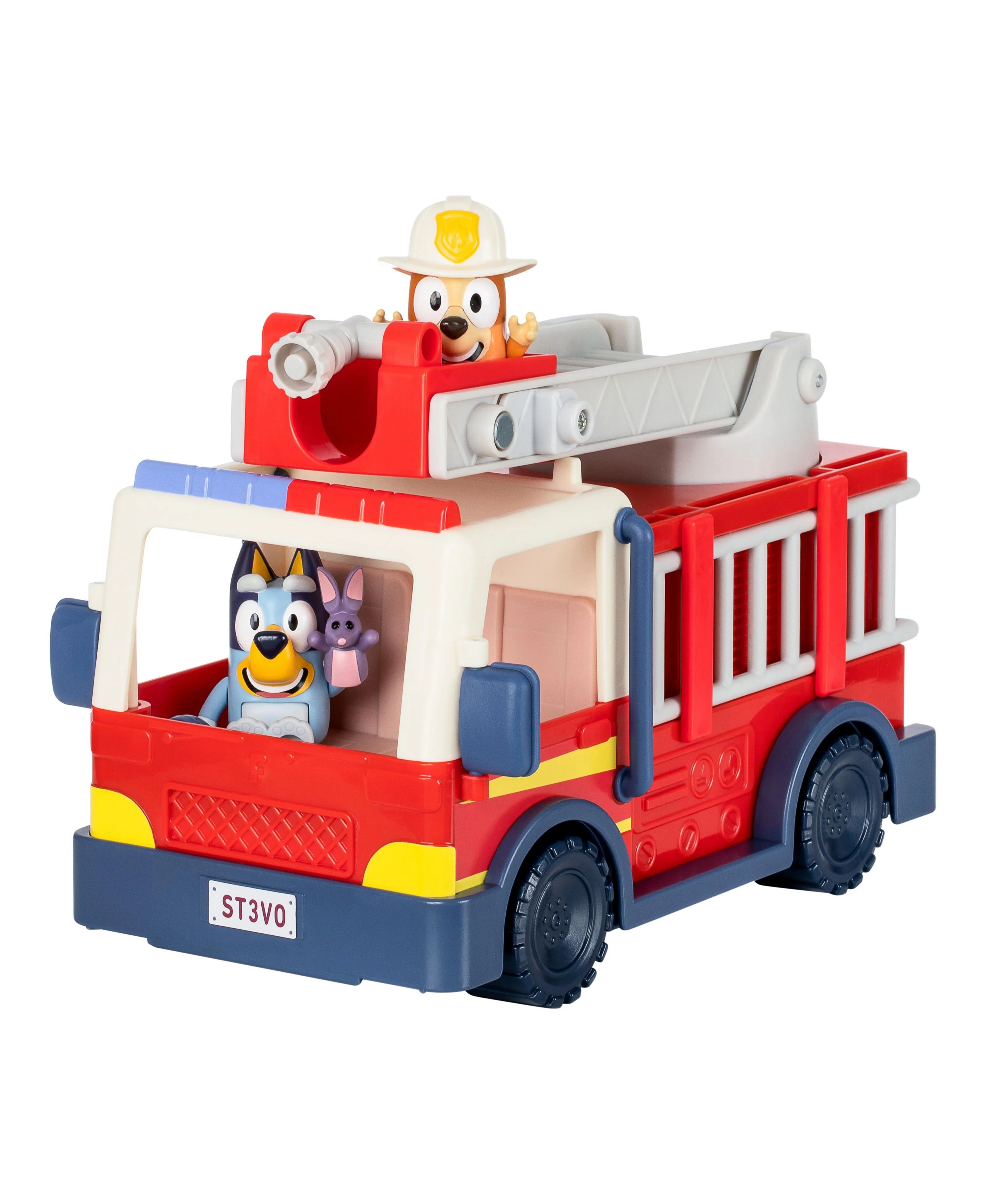 Bluey S10 Fire Truck Playset with Figures and Accessories - Image 3