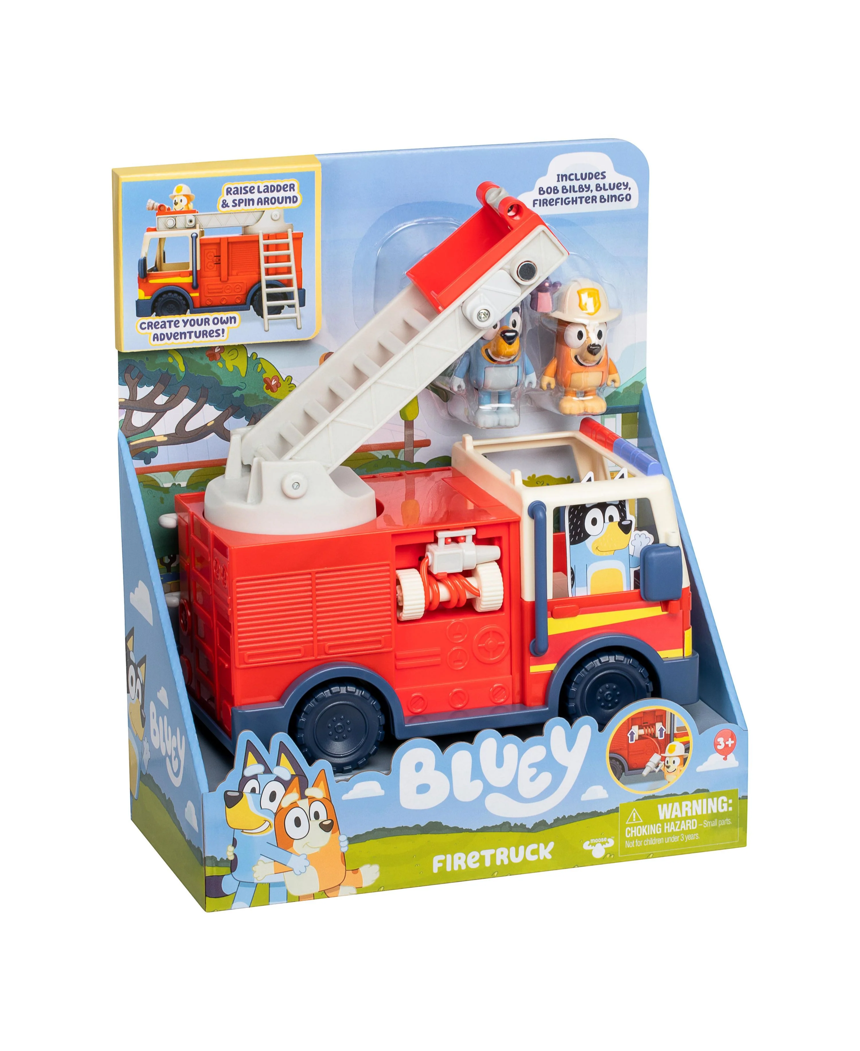 Bluey S10 Fire Truck Playset with Figures and Accessories - Image 4