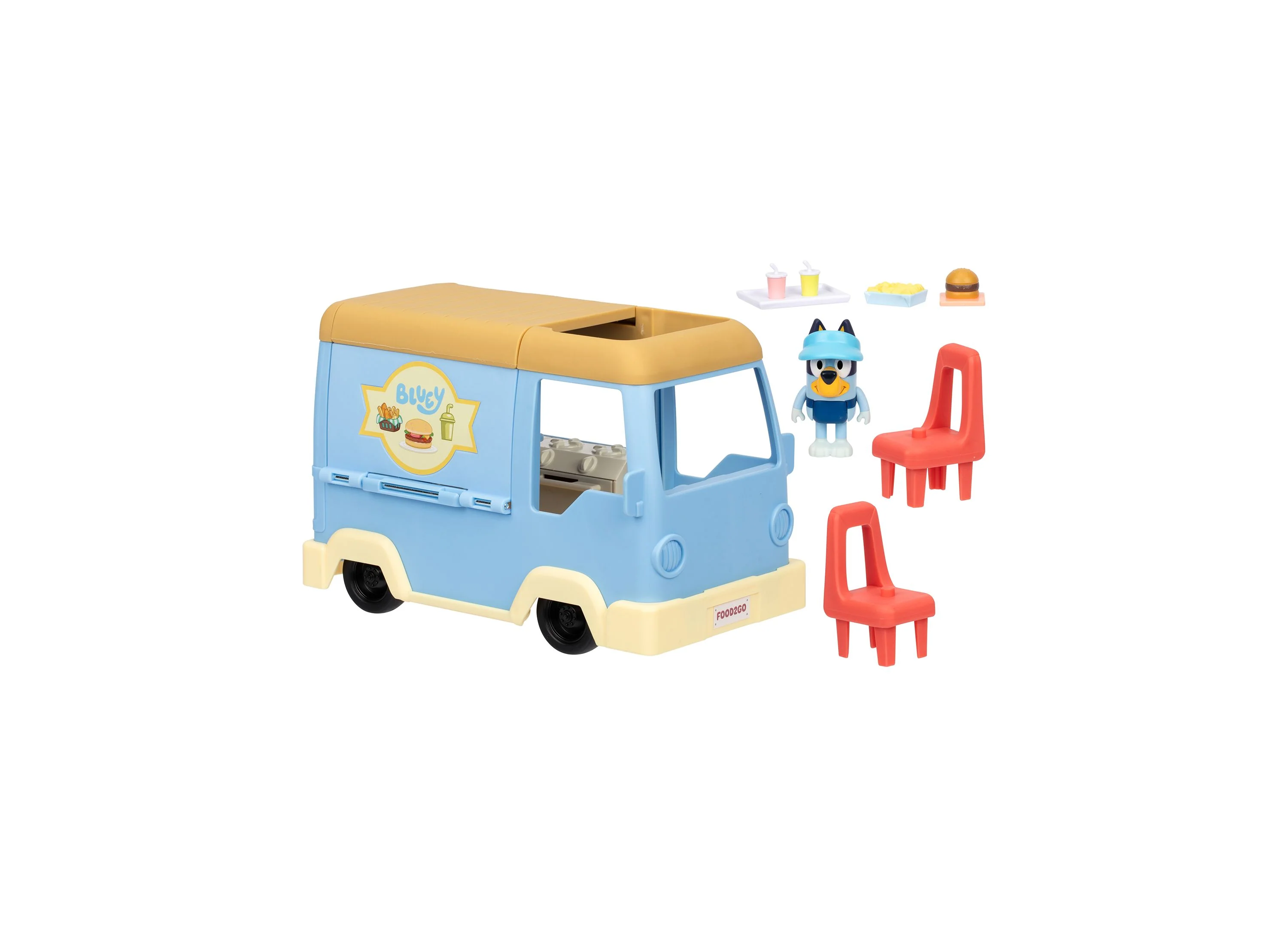 Bluey S13 Let's Play Chef Food Truck Playset - Image 9