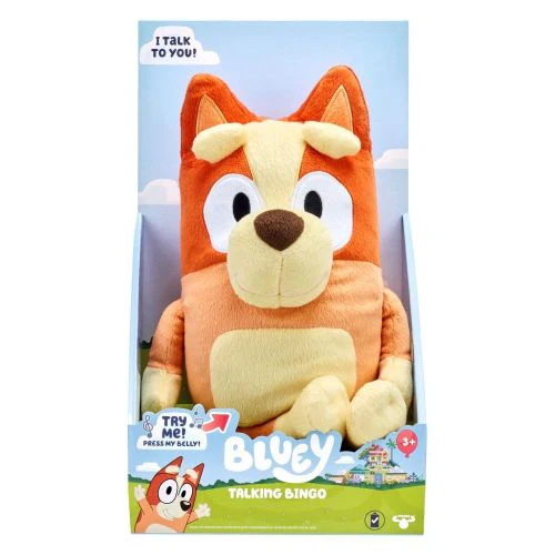 Bluey 12 inch Talking Bingo Plush Toy