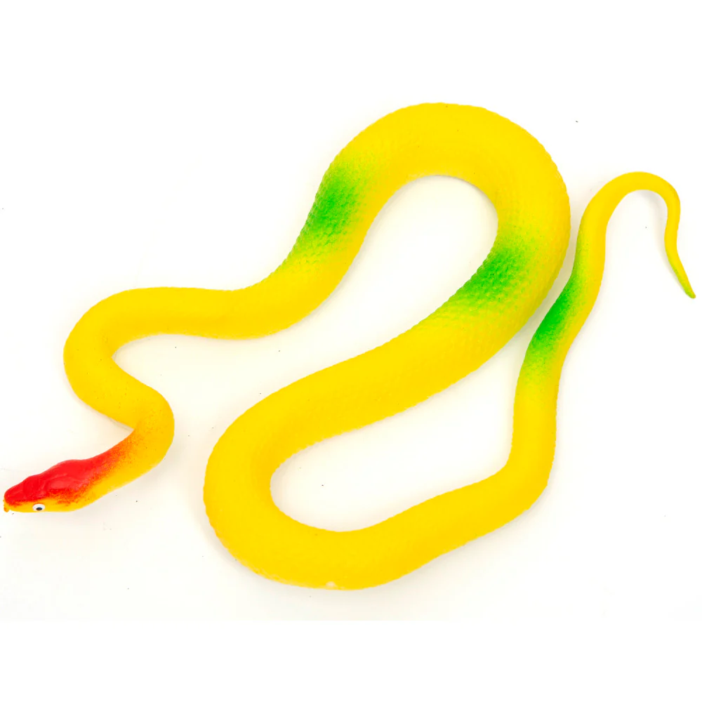 Boley Colorful 19-Inch Lifelike Rubber Snakes - 8 Pack - Image 3
