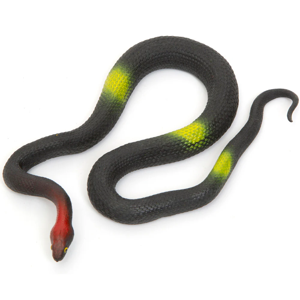 Boley Colorful 19-Inch Lifelike Rubber Snakes - 8 Pack - Image 4