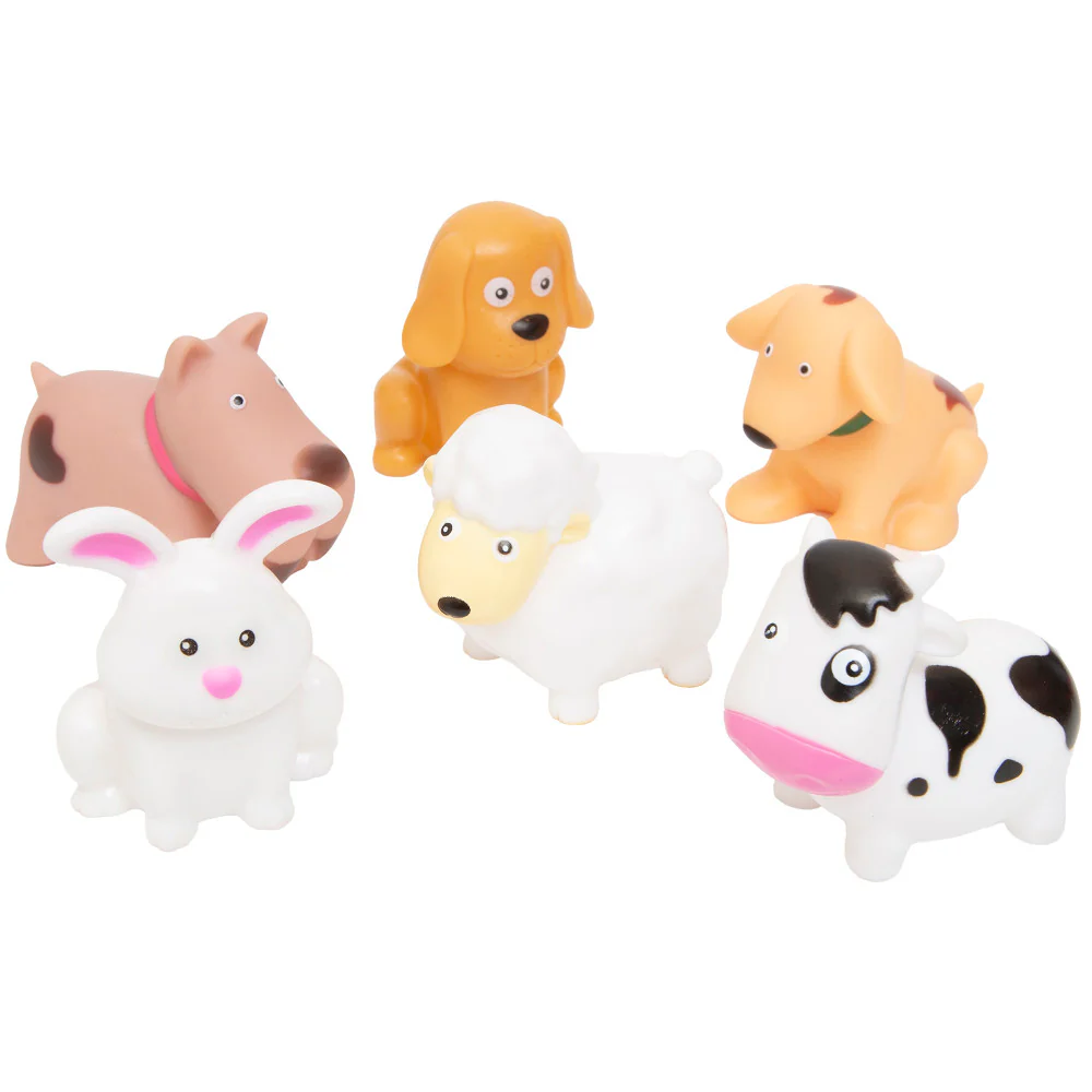 Boley Farm Animal Bath Toy Bucket - 12pc Water Play Set - Image 5