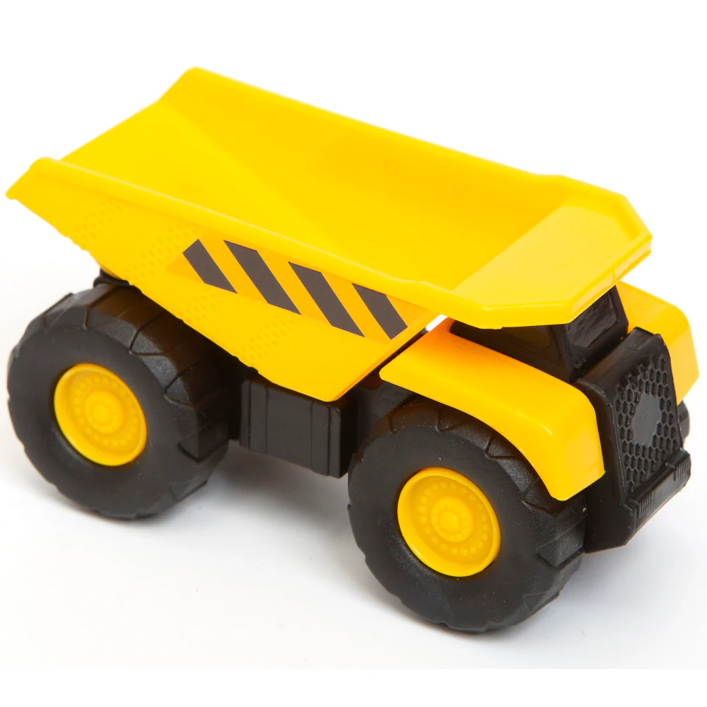 Boley Mini Construction Fleet - 5pk Yellow & Black, Detailed Toy Vehicles Playset - Image 3