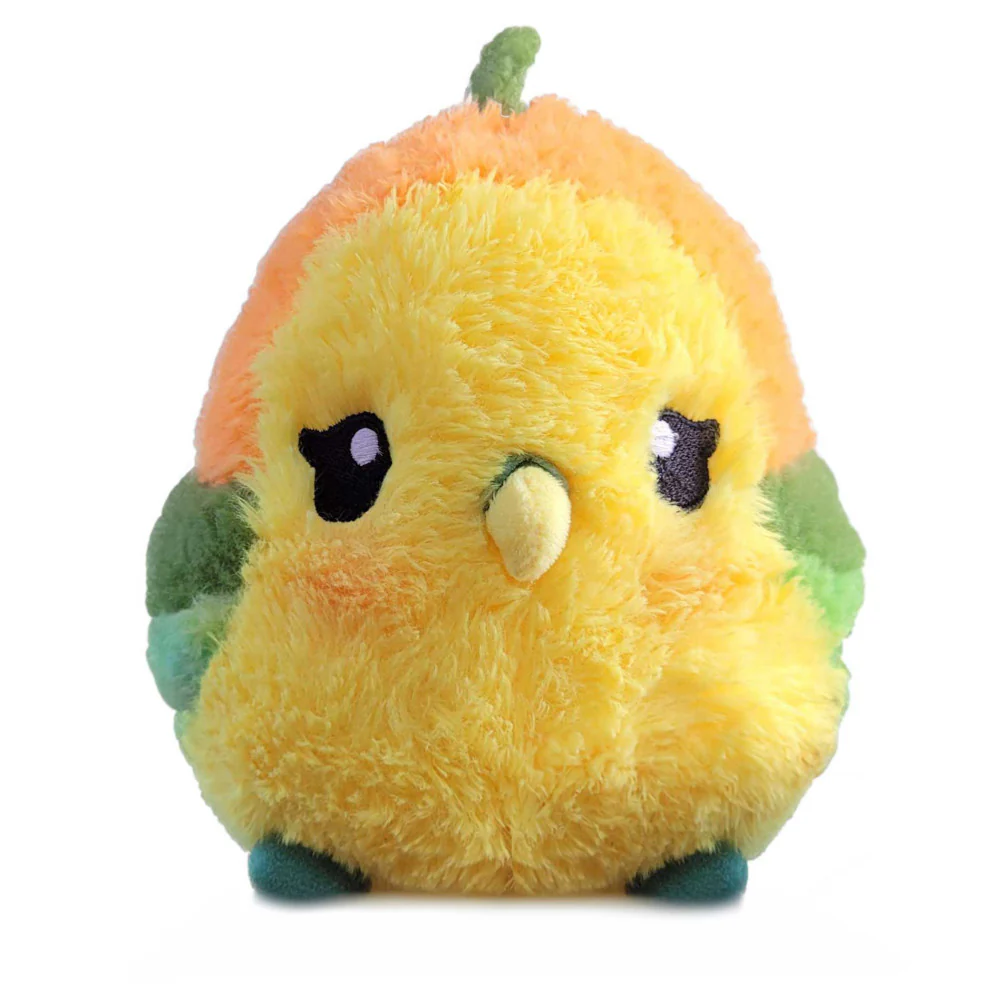 Borbs Mango Super Soft Bird Plush - Sensory Friendly - Image 2