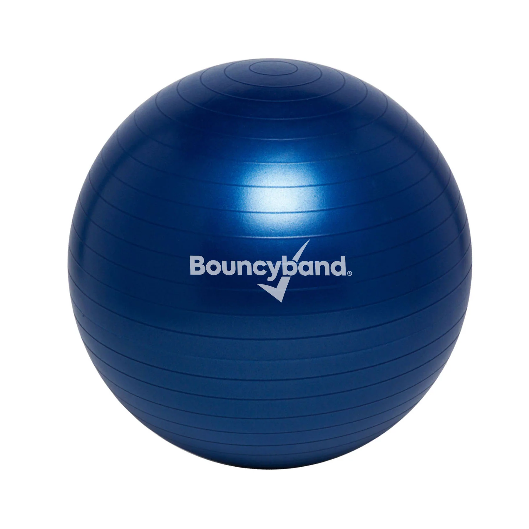 Bouncyband Anti-Burst Balance Ball, 65cm, Non-Slip, Blue - Image 3