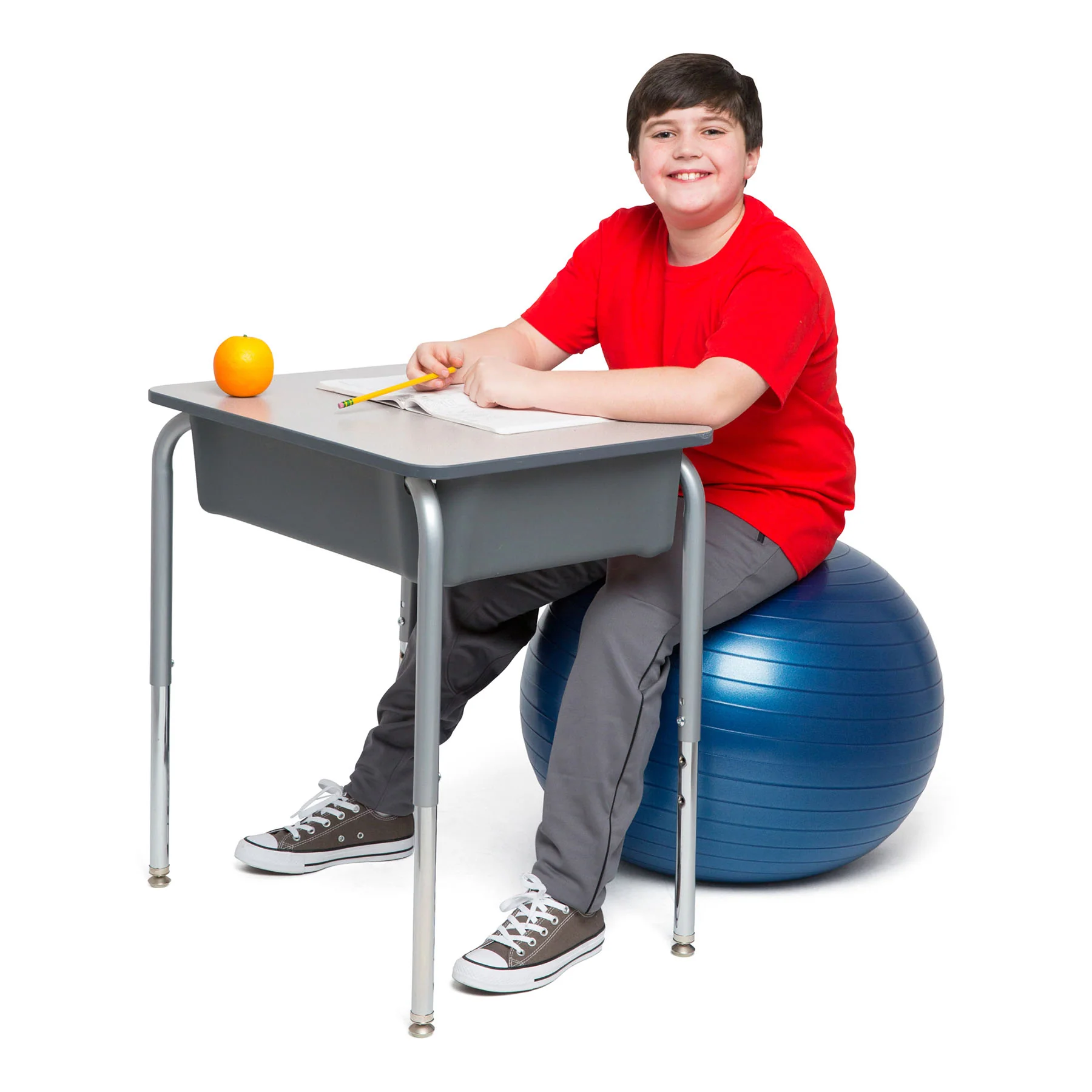 Bouncyband® Balance Ball, 55cm – Blue: Enhance Focus & Fitness! - Image 8