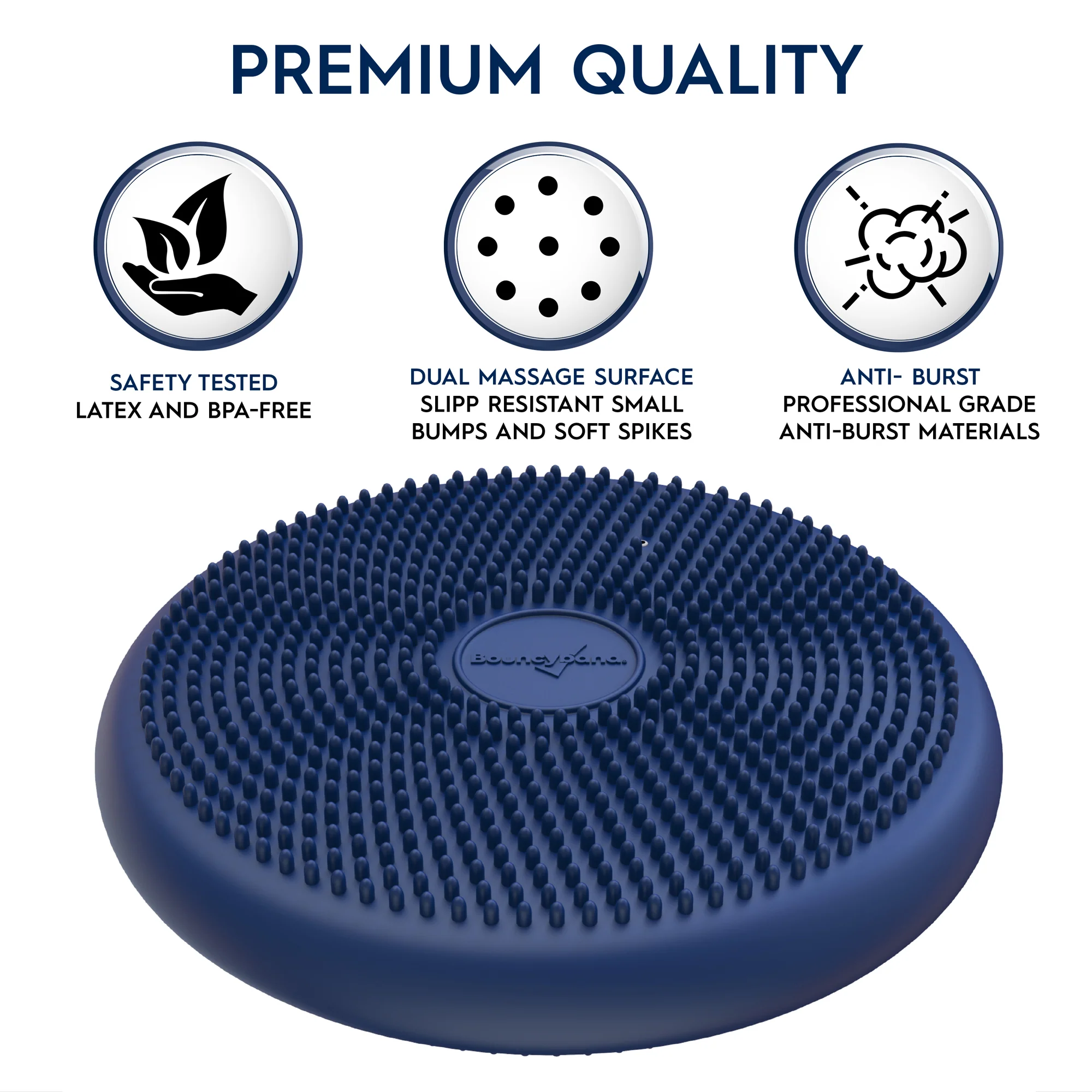 Bouncyband Big Wiggle Seat Sensory Cushion - Energize Your Seating! - Image 3