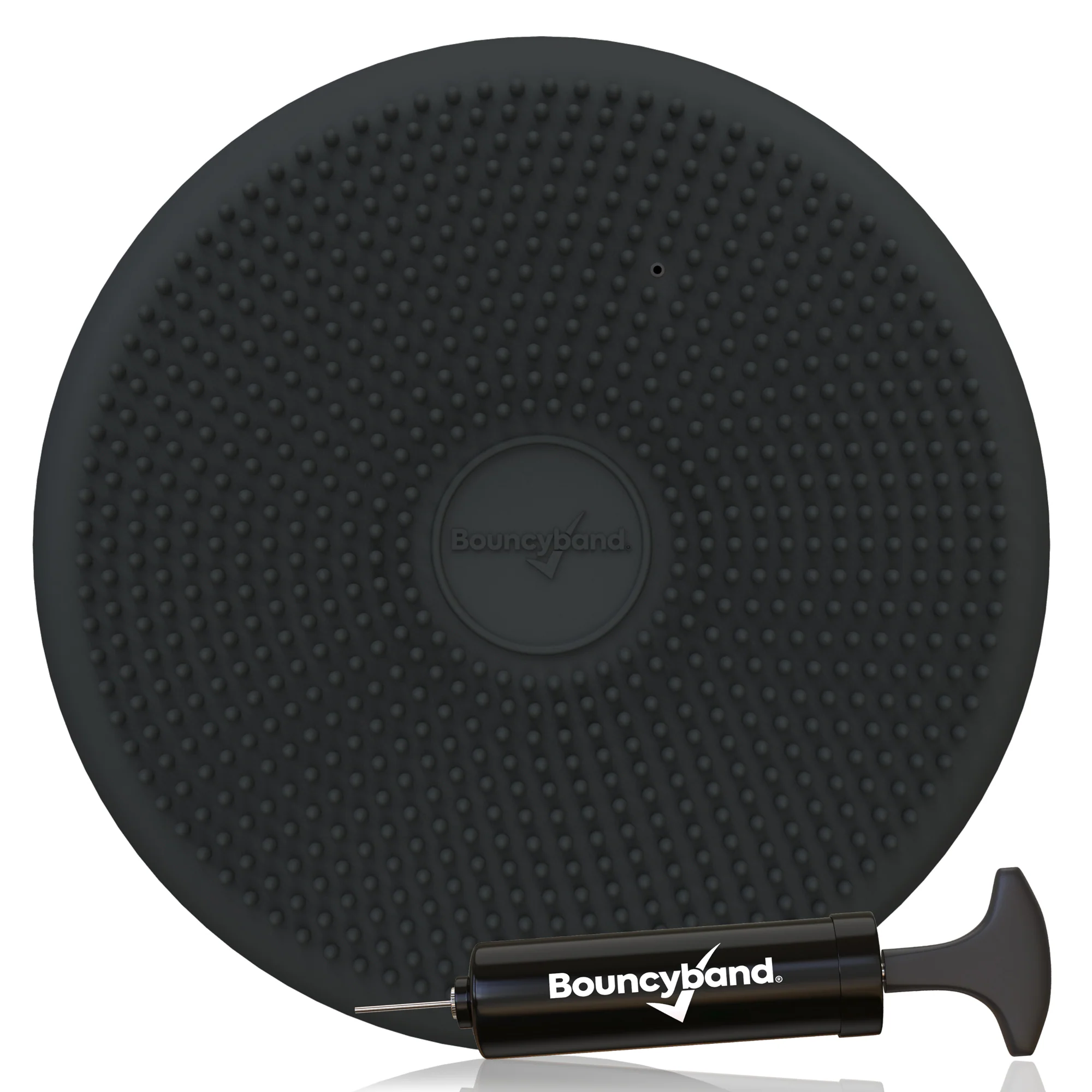 Bouncyband Big Wiggle Seat Sensory Cushion - Dark Gray - Image 3