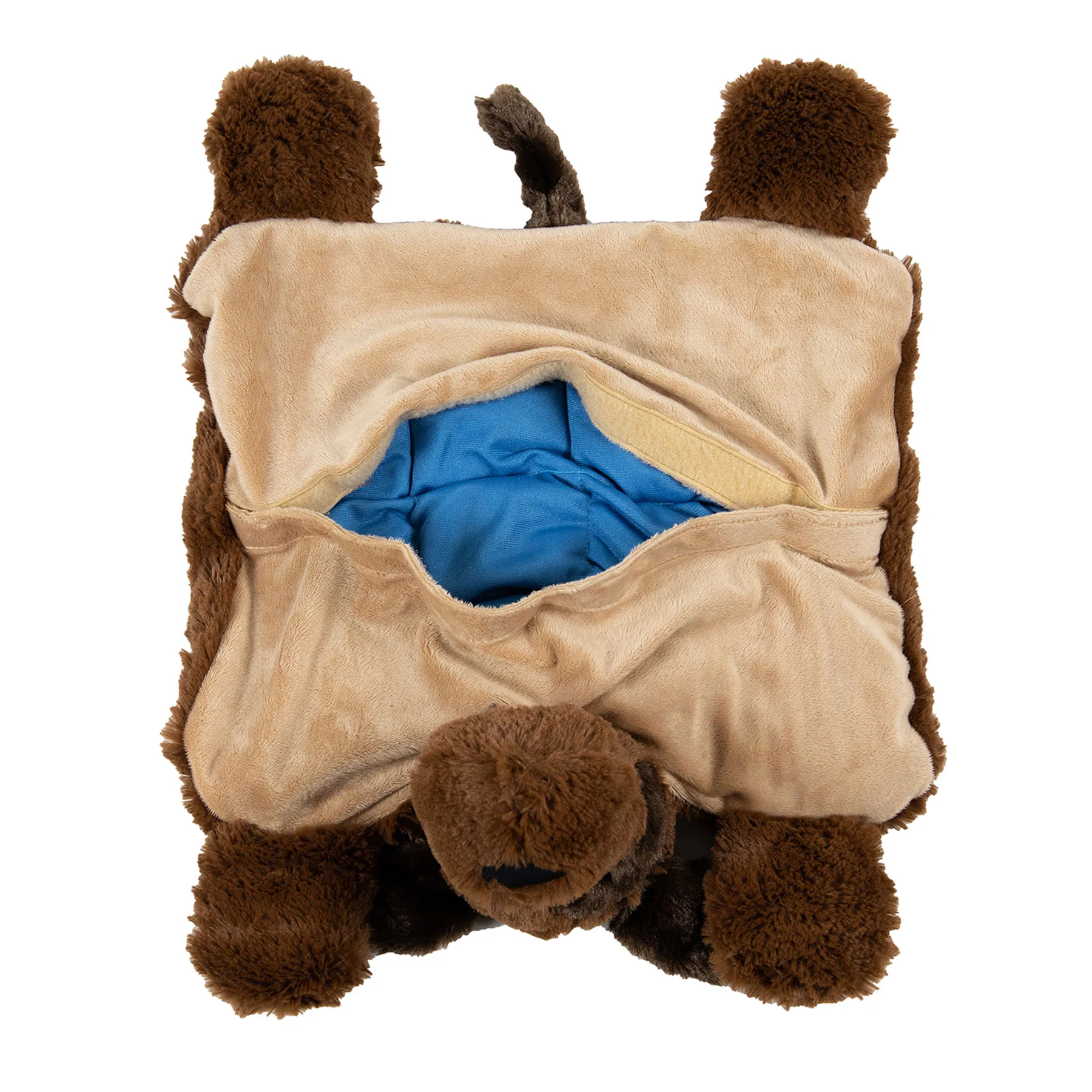Bouncyband Happy Hugs Weighted Sensory Bulldog Plush - Image 3