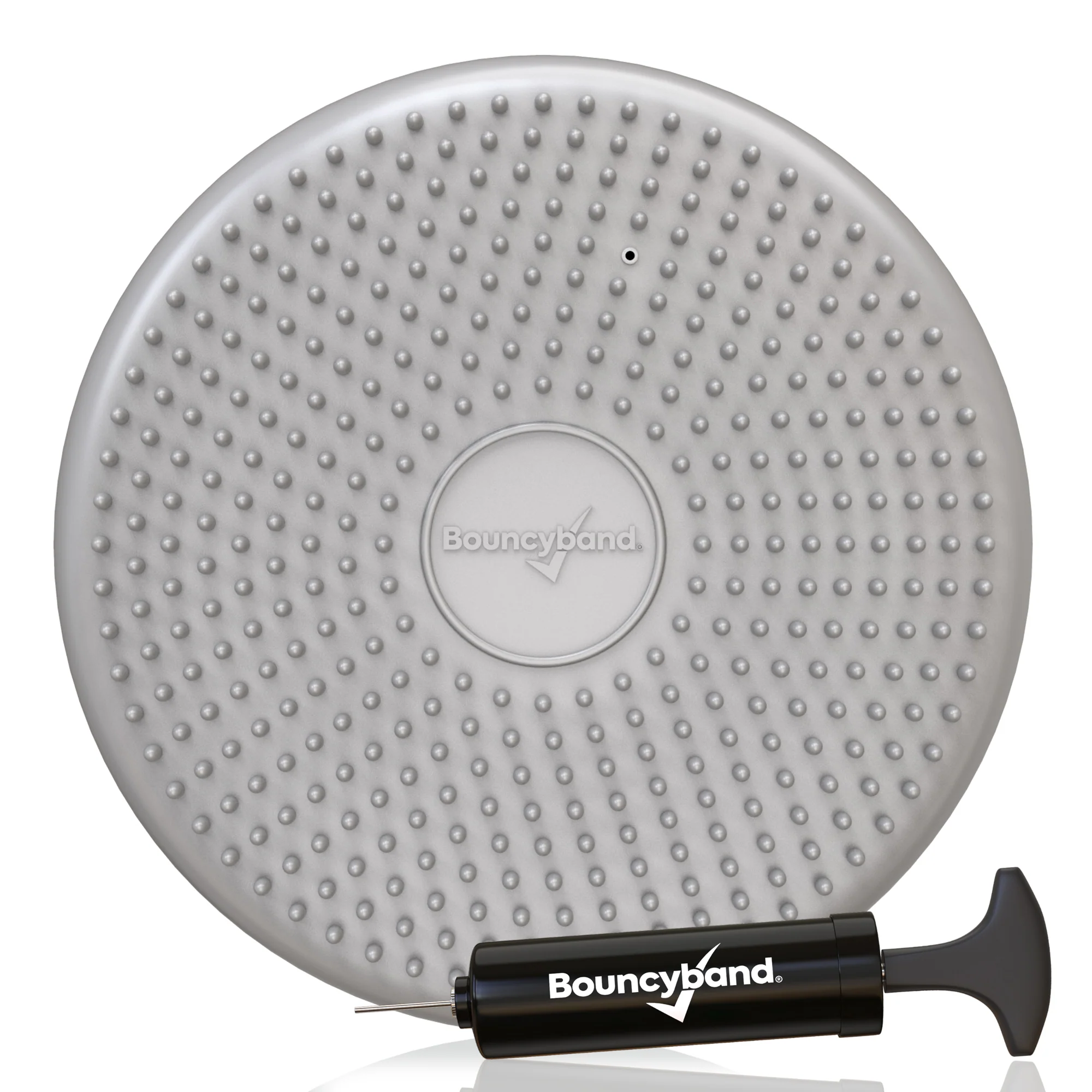 Bouncyband Little Wiggle Sensory Seat Cushion, Silver - Image 4