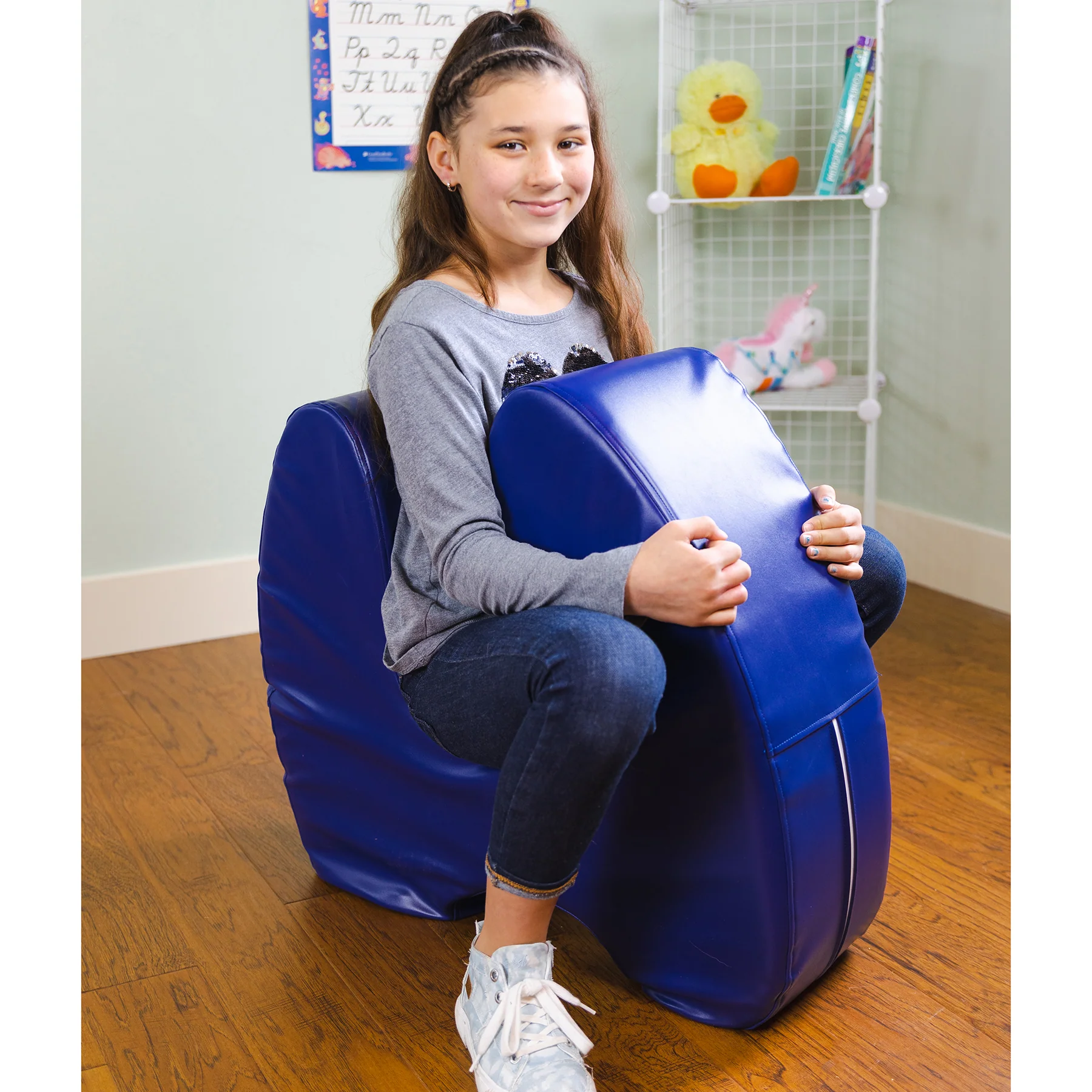 Bouncyband® Sensory Soft Squeeze Seat for Kids - Image 4