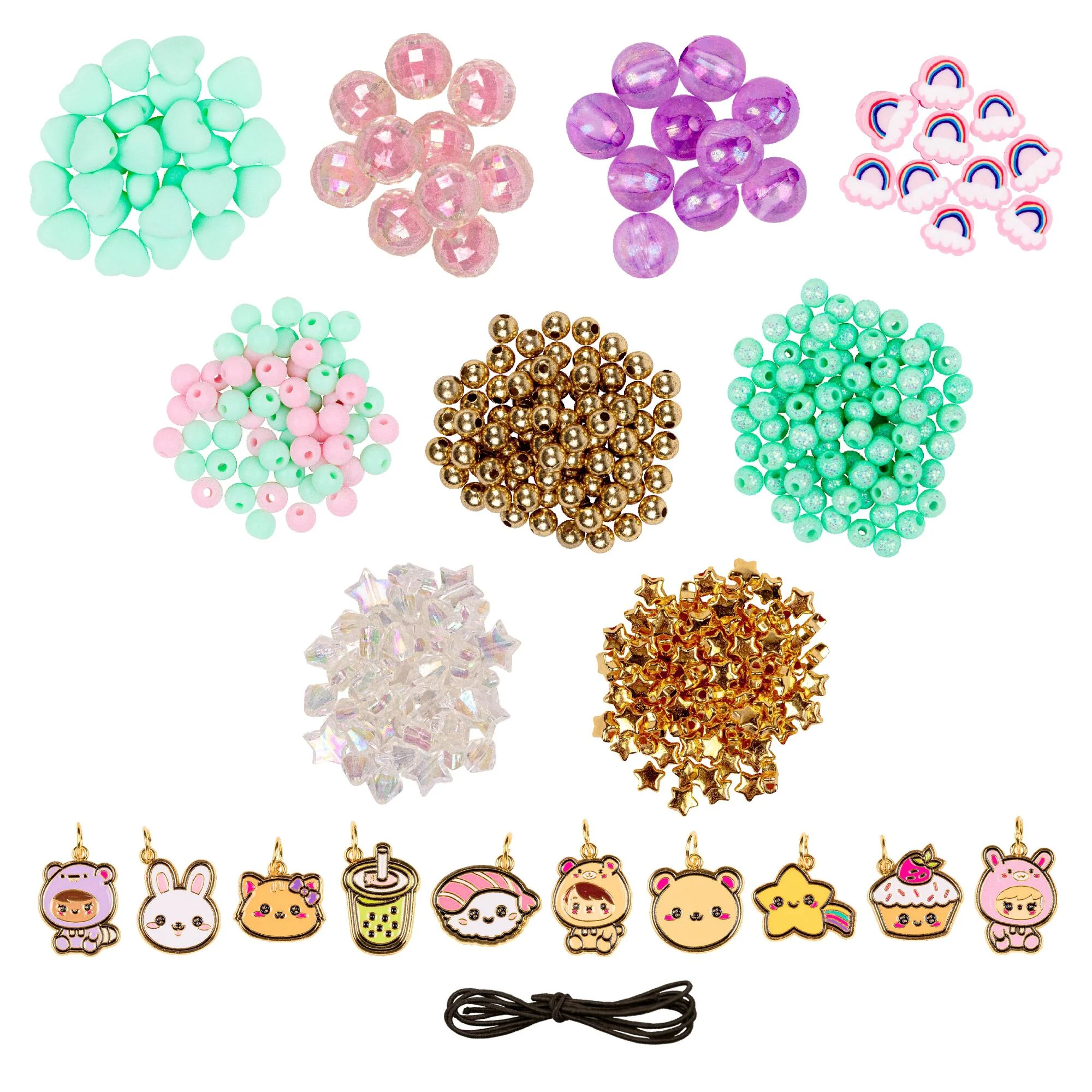 Fashion Angels Kawaii Cuties Bracelet Design Kit With 10 Charms - Image 2