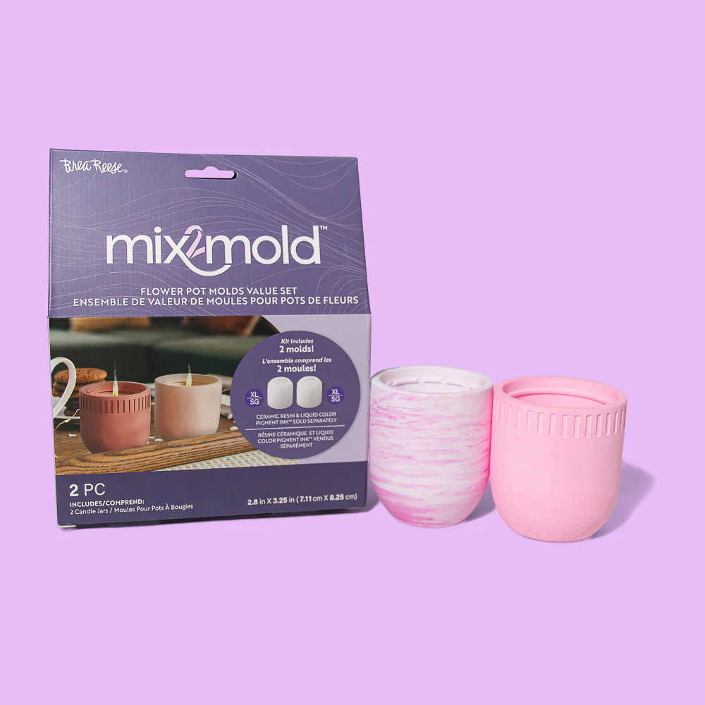 Brea Reese Mix2Mold Candle Holder Set - 2 Silicone Molds - Image 4