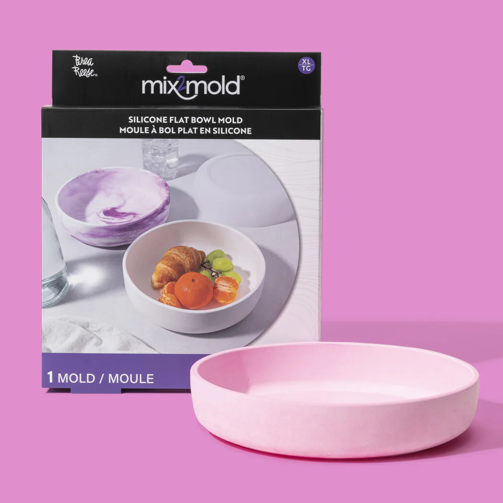 Brea Reese Mix2Mold Silicone Shallow Bowl Craft Mold - Image 3