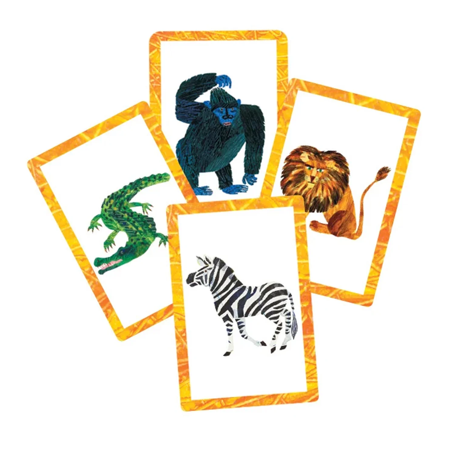 Eric Carle Animal Rummy Card Game by Briarpatch, Pack of 3 - Image 3