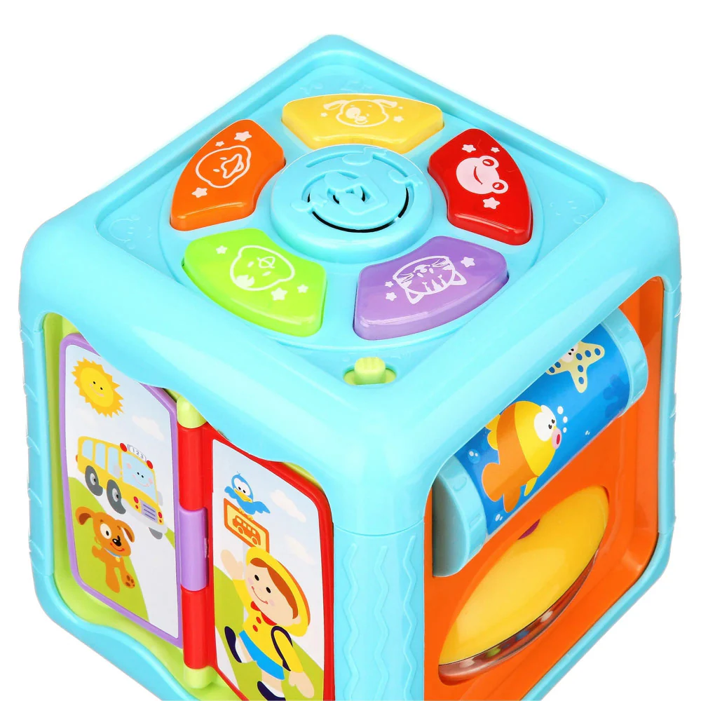 Brilliant Beginnings Baby Activity Cube - Lights & Sounds Exploration - Image 6