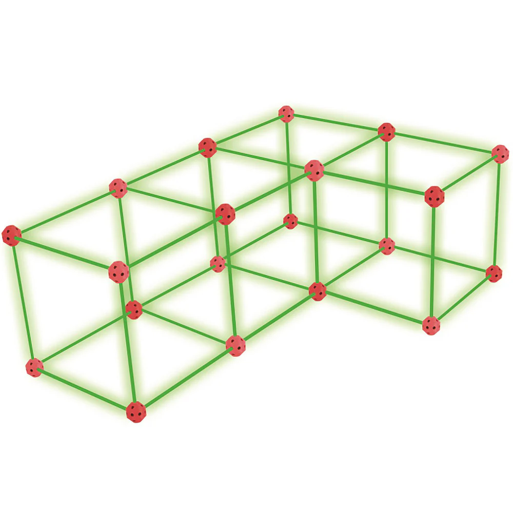 Buddy & Barney Wonderbox Workshop 85pc Glow-In-The-Dark Build-A-Fort Set - Image 7