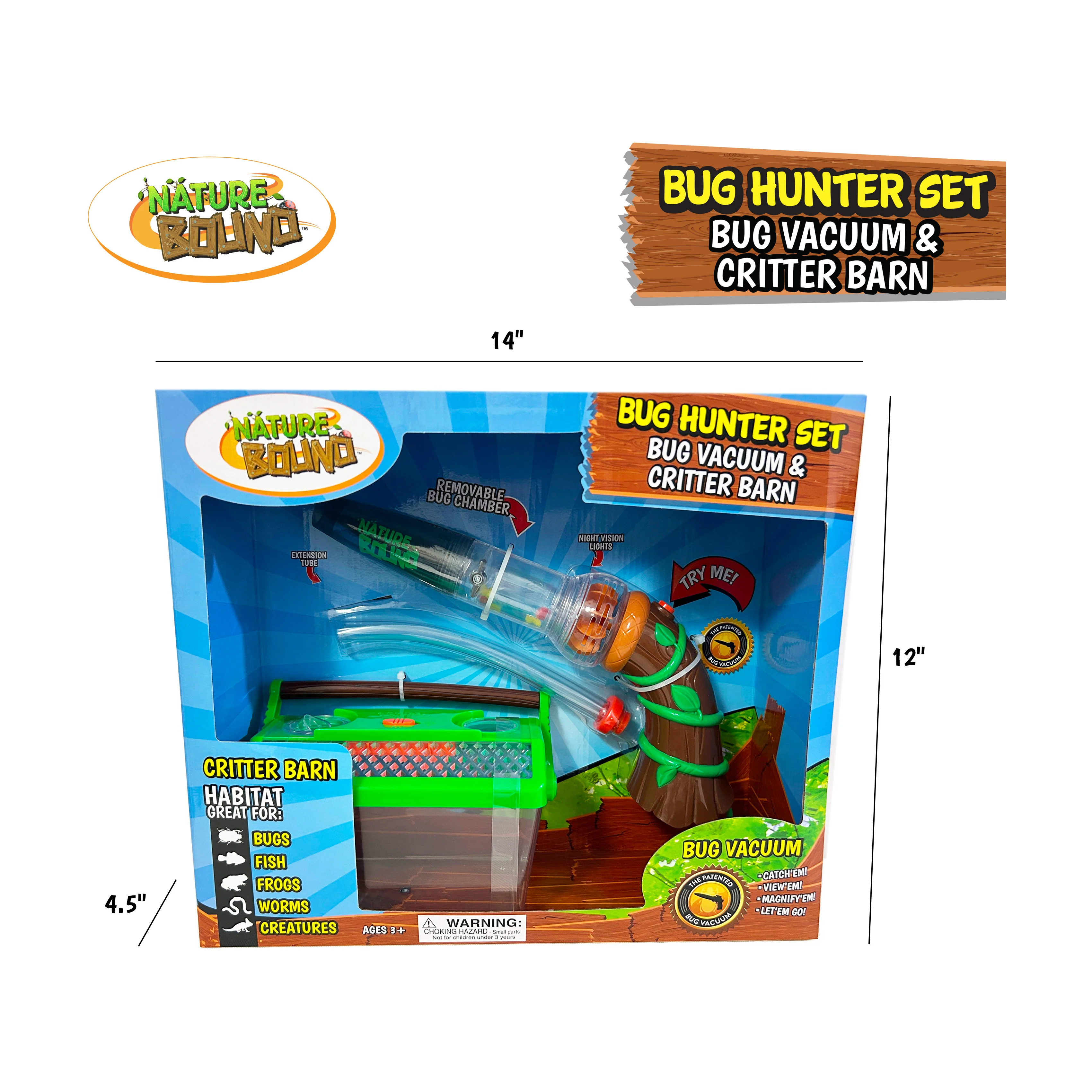 Nature Explorer’s Ultimate Bug Hunter Set: Bug Vacuum & Critler Barn - Image 2