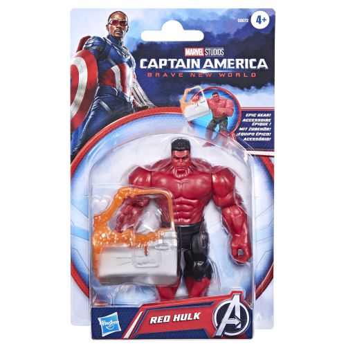 Marvel Captain America: Brave New World 12-inch Deluxe Red Hulk Action Figure