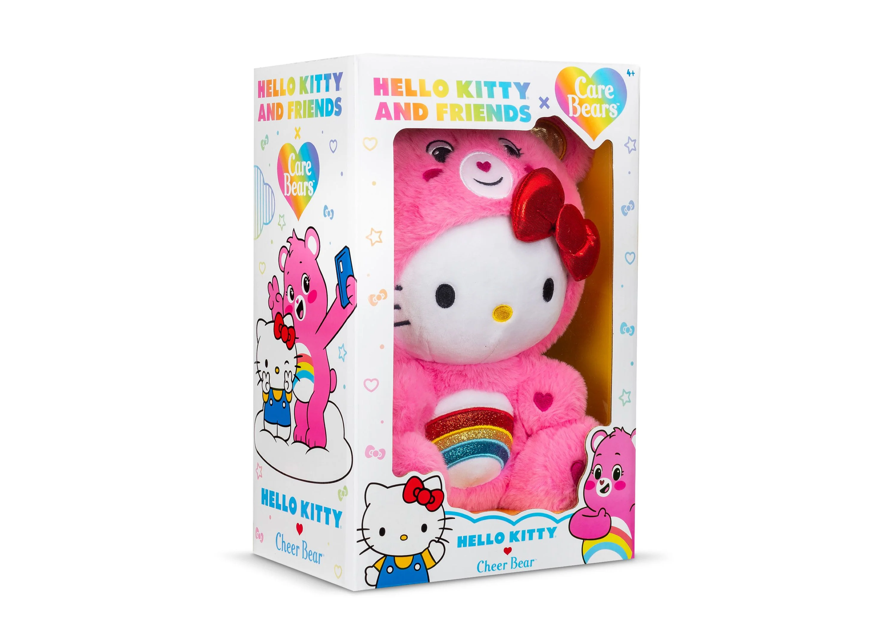 Hello Kitty Care Bears 10 inch Cheer Bear Plush Toy - Image 6