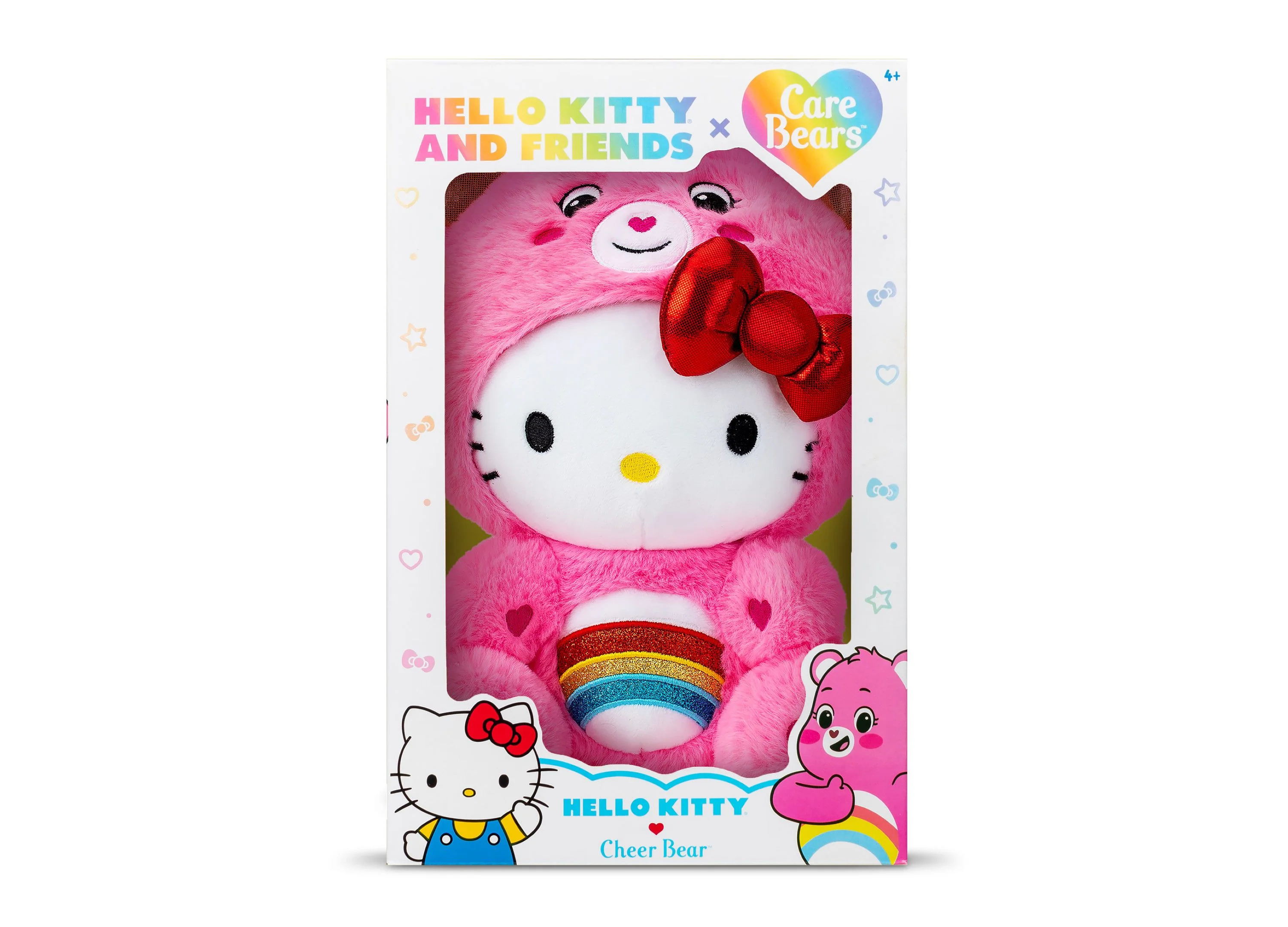 Hello Kitty Care Bears 10 inch Cheer Bear Plush Toy - Image 7