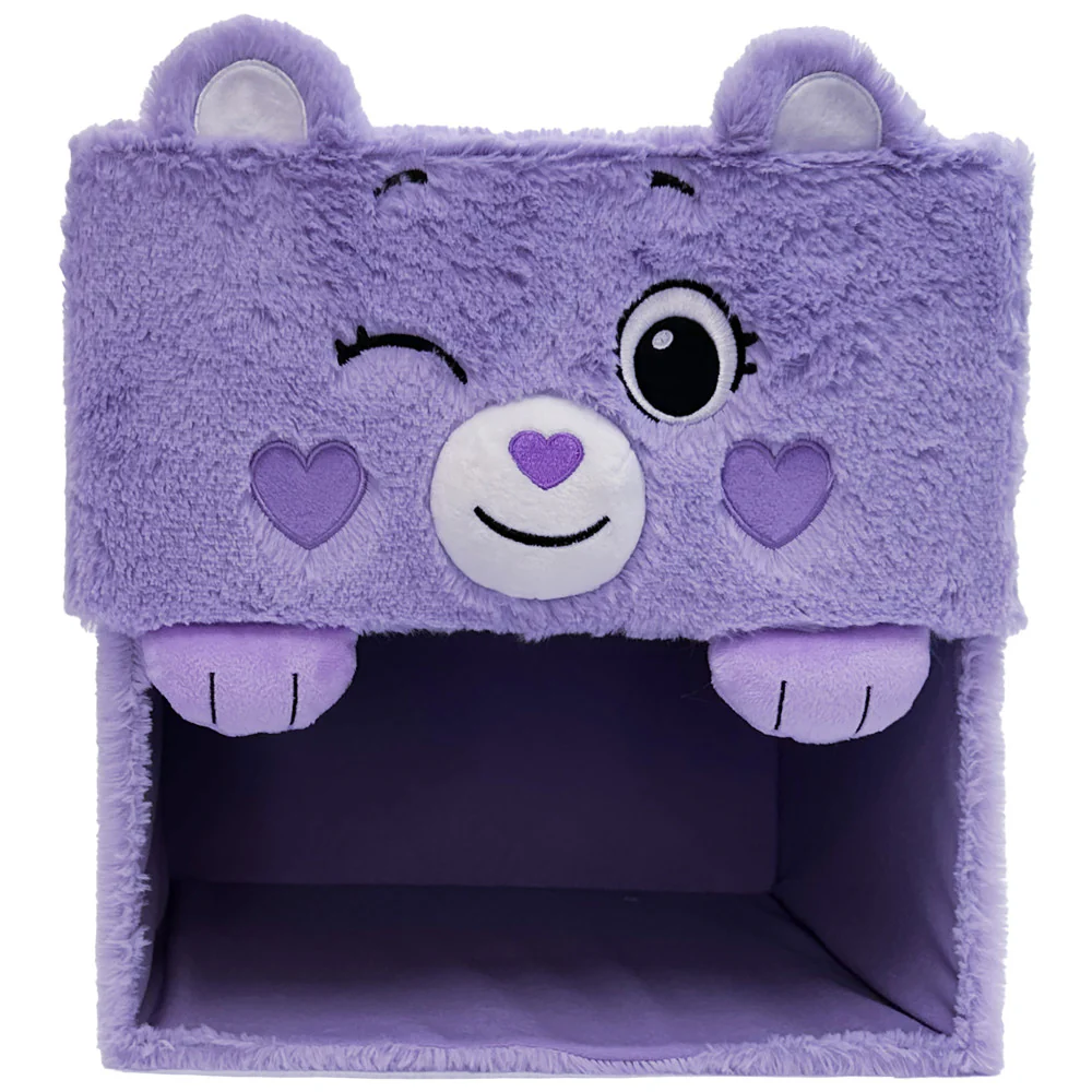Care Bears Share Bear Storables 12" Purple Themed Storage Bin - Image 4