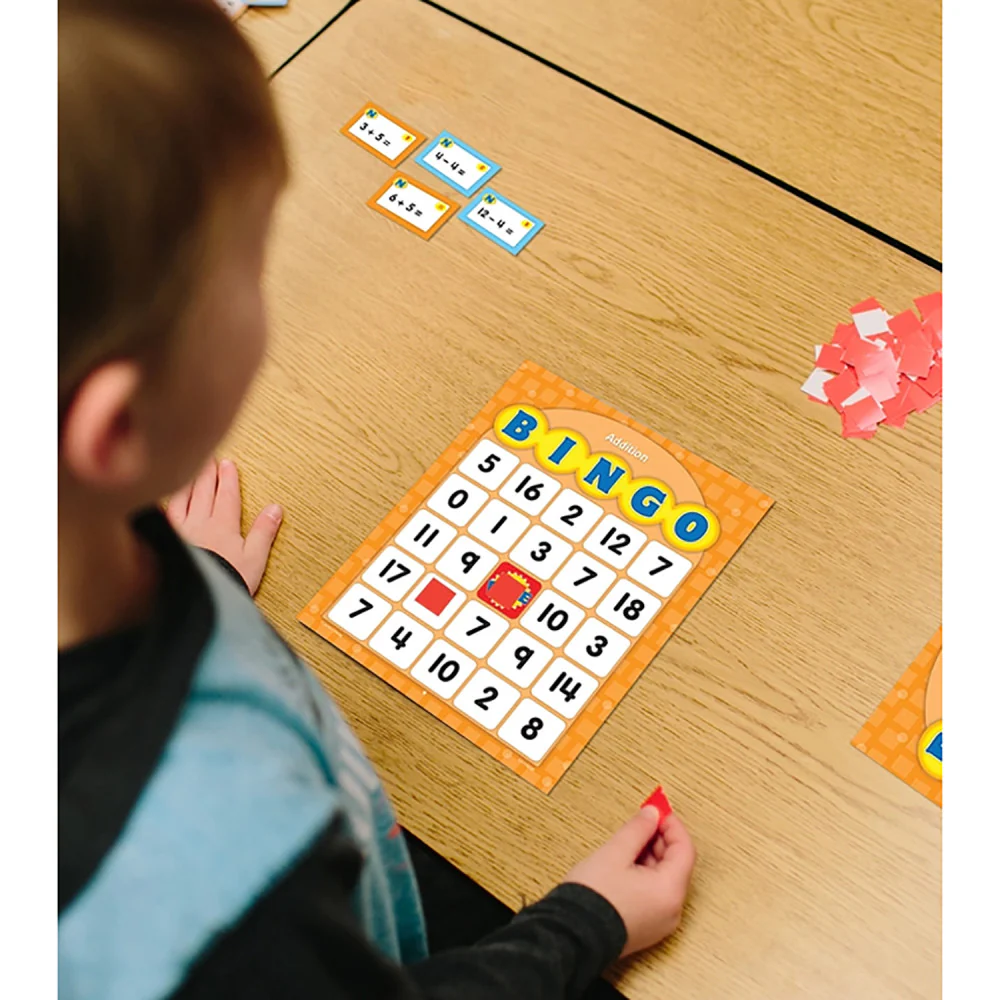 Carson Dellosa Bingo for Kids - Addition & Subtraction Game - Grades K-2 - Image 4