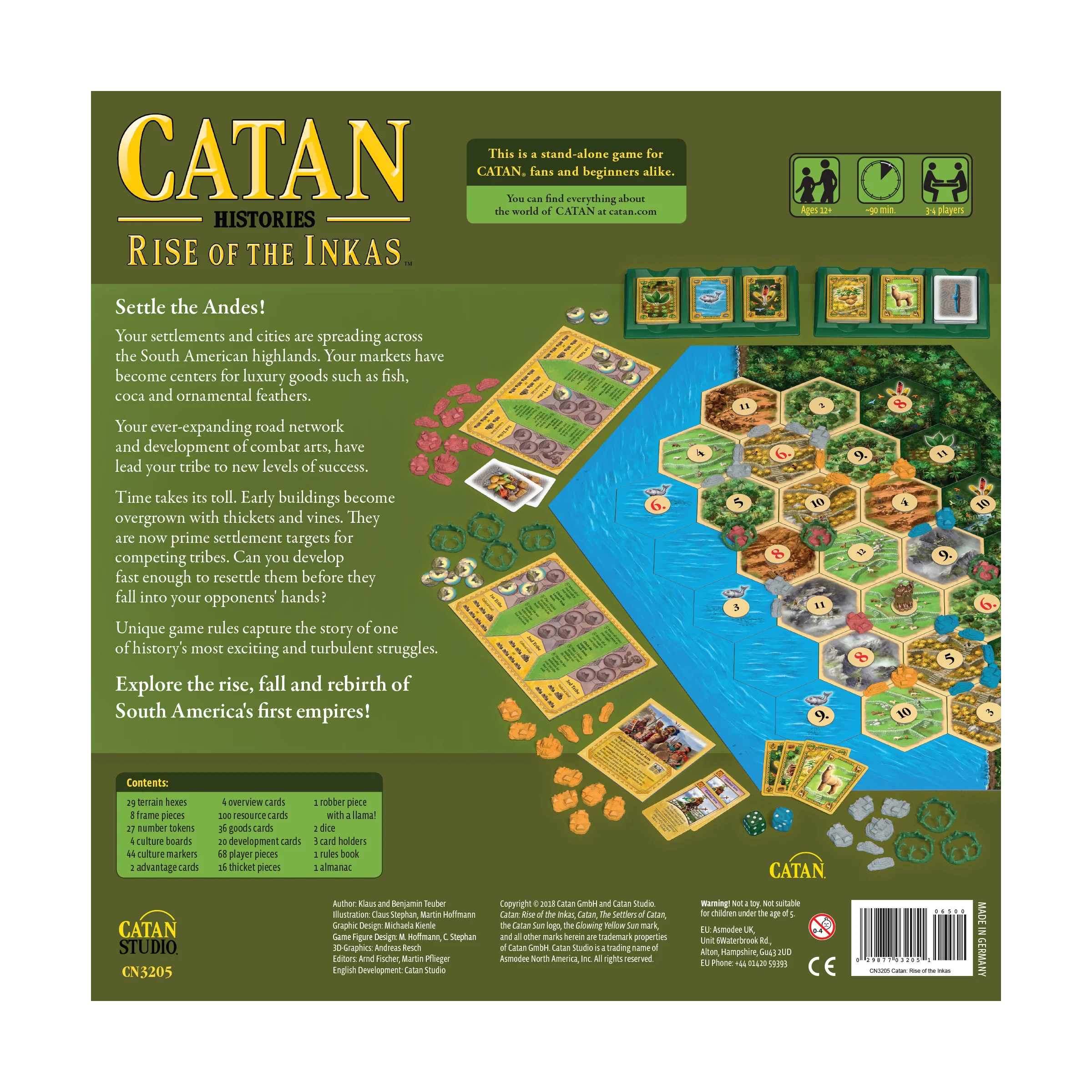 Catan Histories: Rise of the Inkas Strategic Board Game - Image 2