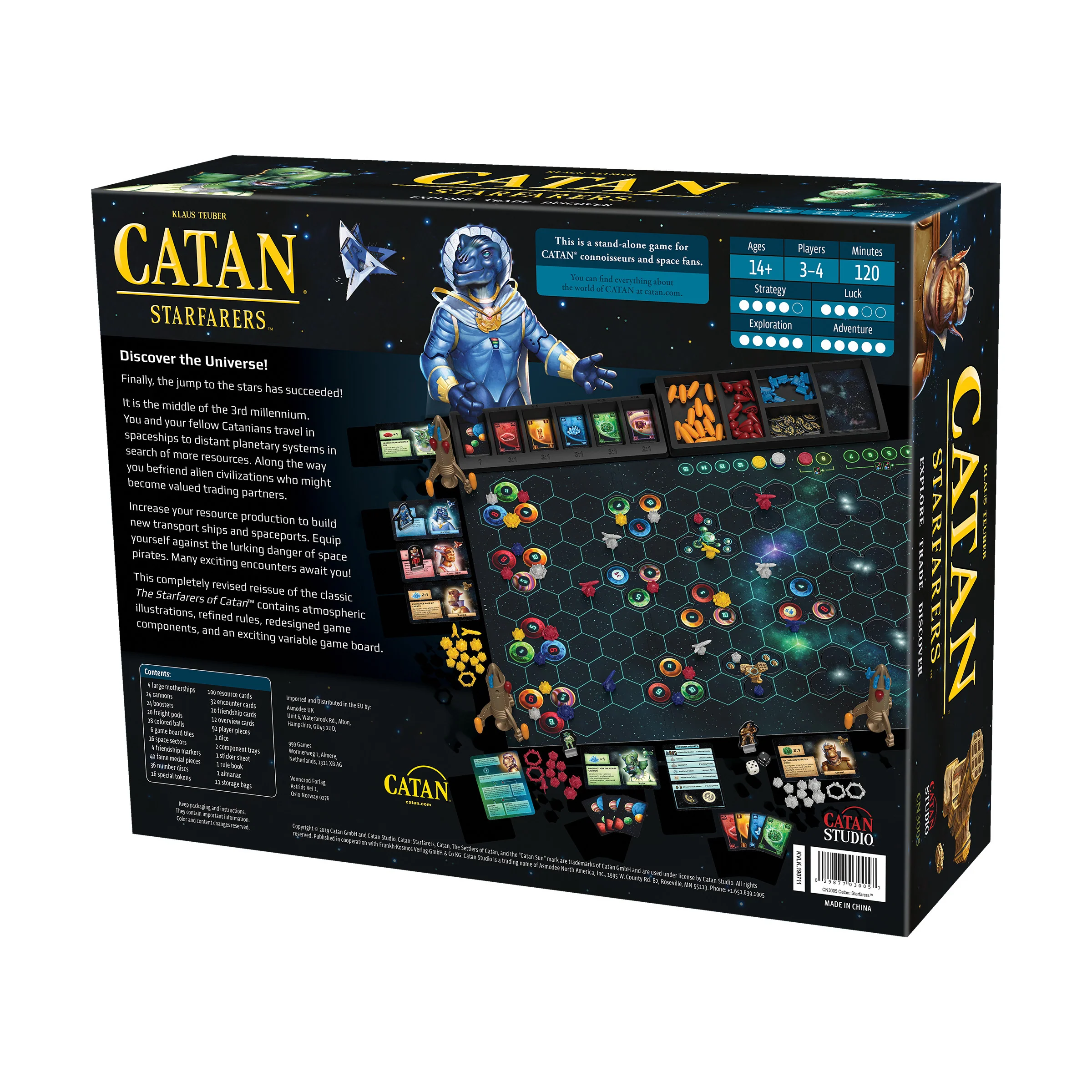 Catan: Starfarers 2nd Edition - Galactic Strategy Board Game - Image 2