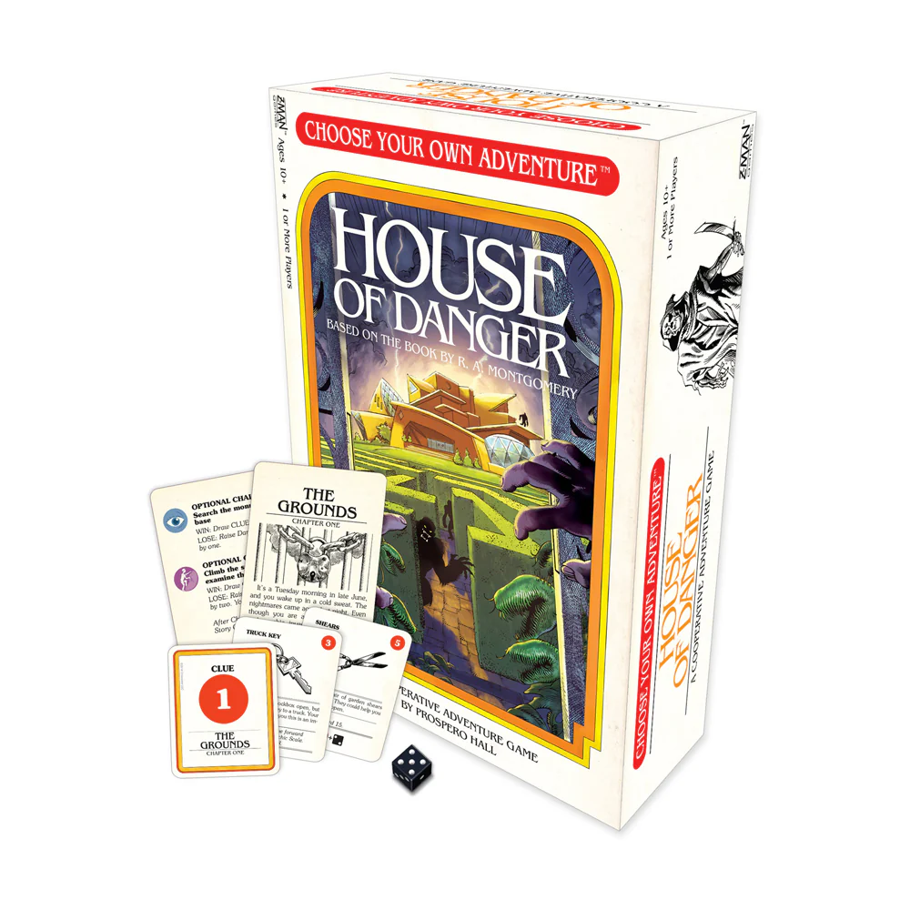 Choose Your Own Adventure: House of Danger Board Game by Z-Man Games - Image 2
