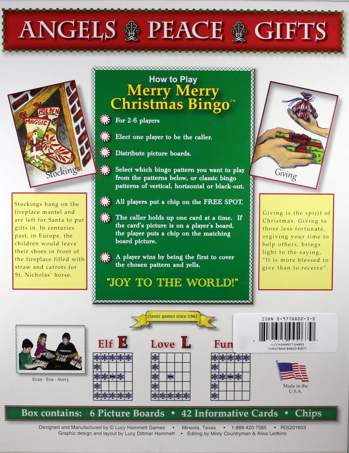 Festive Christmas Bingo Game - Family Holiday Fun with Pictures - Image 2