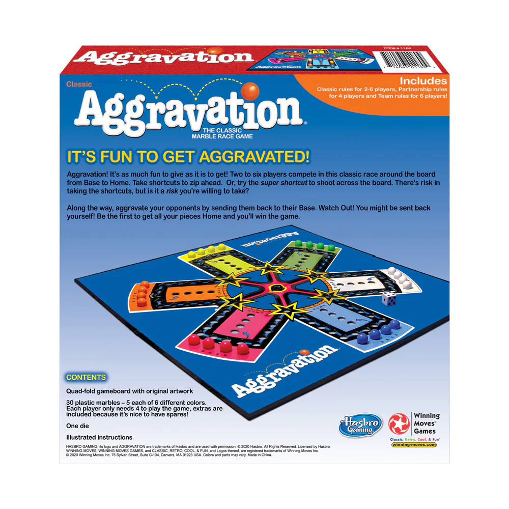 Classic Aggravation Board Game with Original Artwork - Image 3