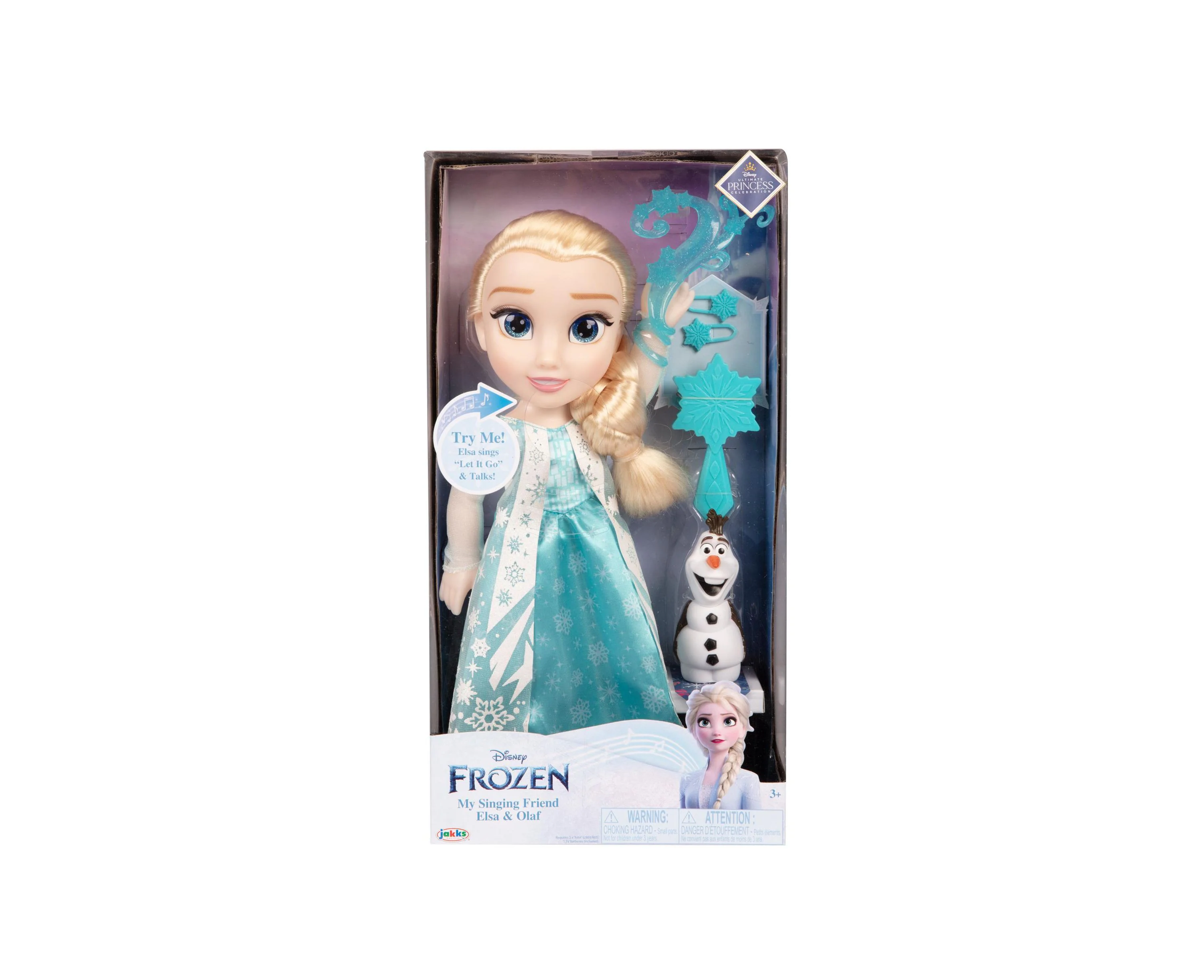 Disney Frozen Classic Elsa Doll with Iconic Blue Gown and Accessories