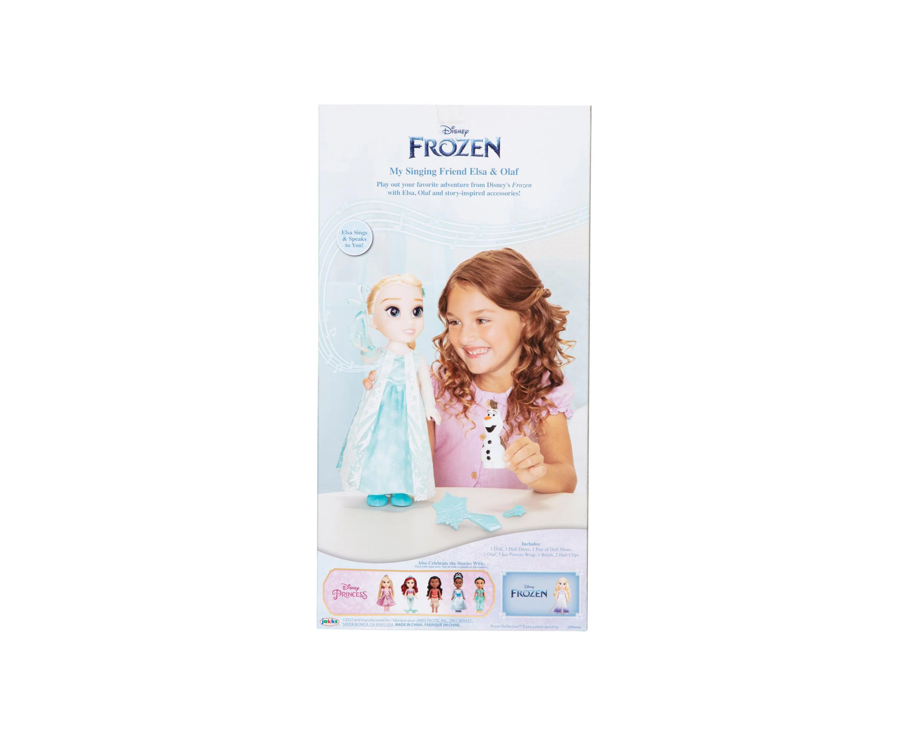 Disney Frozen Classic Elsa Doll with Iconic Blue Gown and Accessories - Image 4