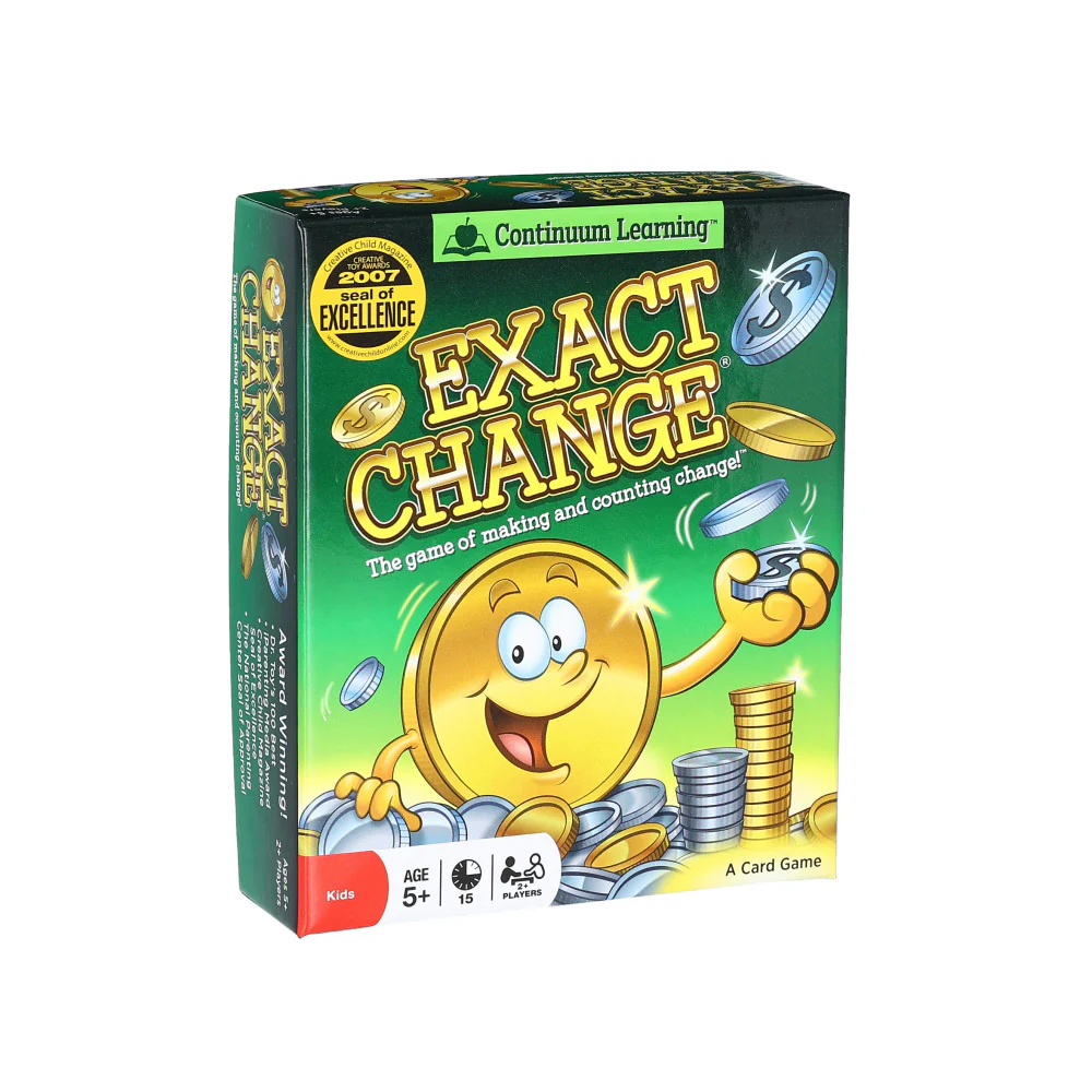 Continuum Games Exact Change Educational Card Game - Image 2
