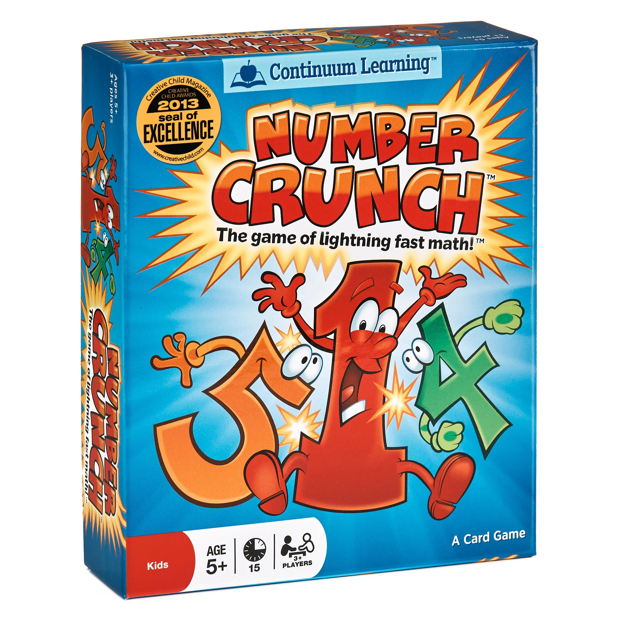 Continuum Games Number Crunch Family Math Card Game - Image 2