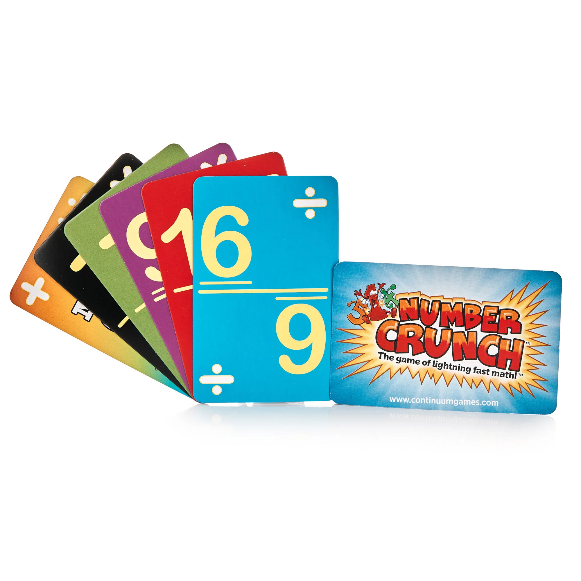 Continuum Games Number Crunch Family Math Card Game - Image 5