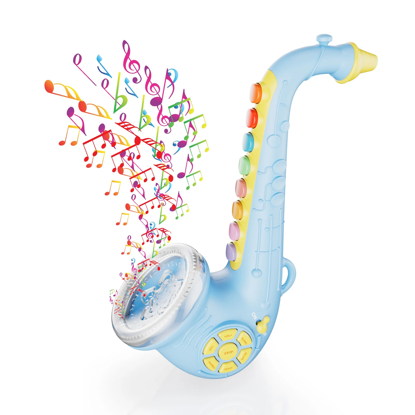 Contixo Toy Saxophone With Songs And Lights