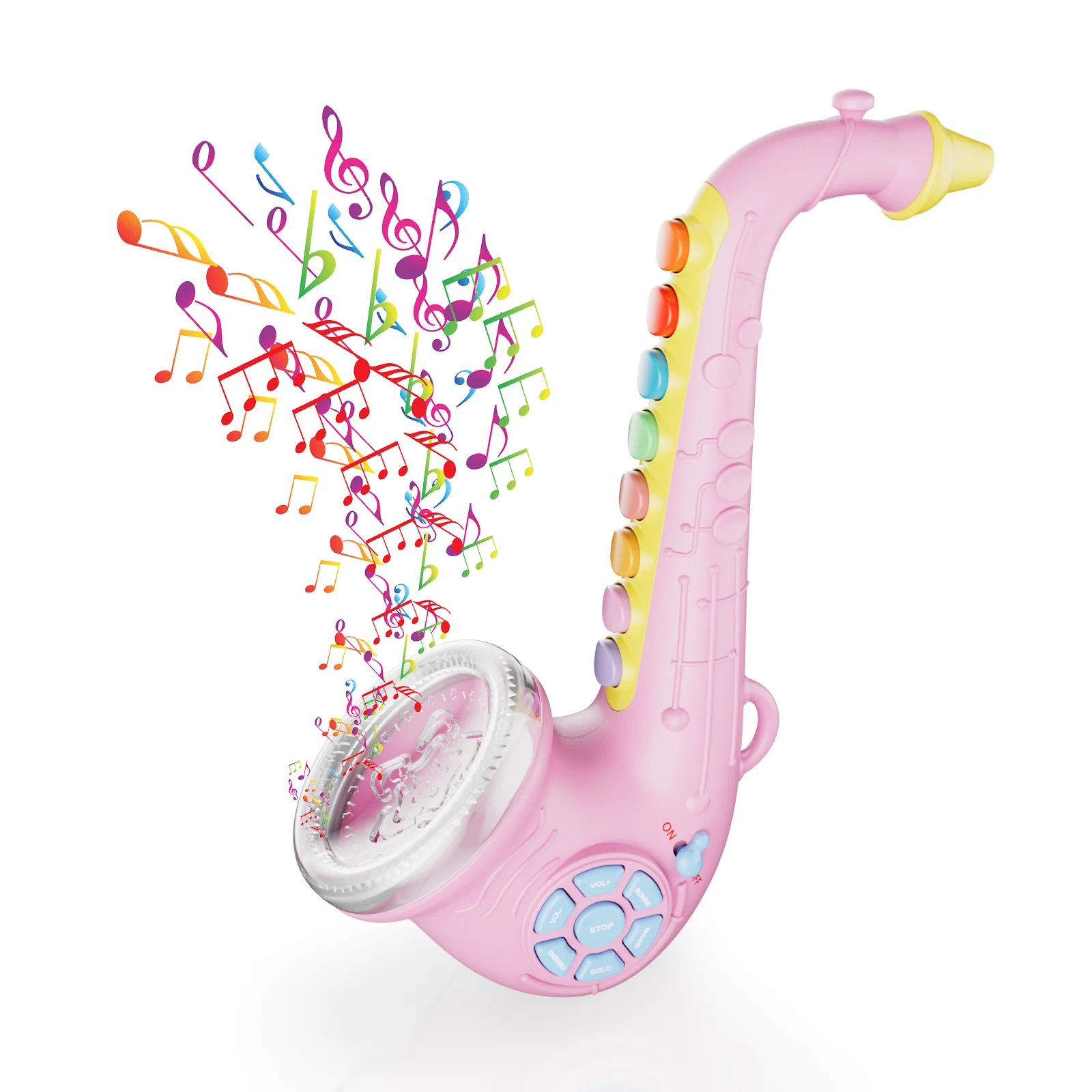 Contixo Mini Toy Saxophone With Songs And Lights