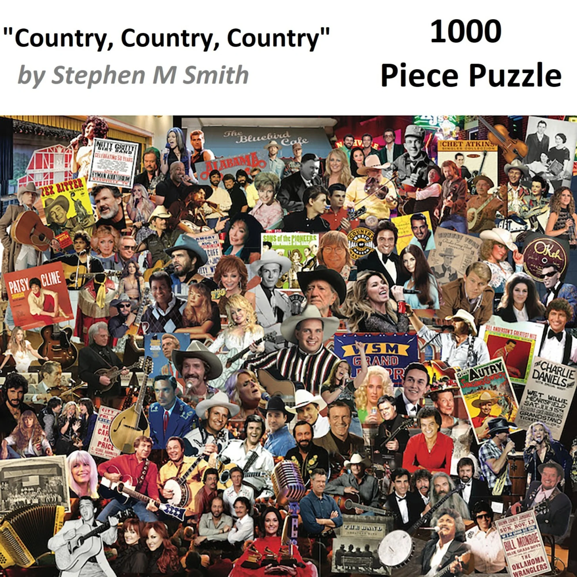Country, Country, Country by Steve Smith, 1000 Piece Jigsaw Puzzle - Image 3