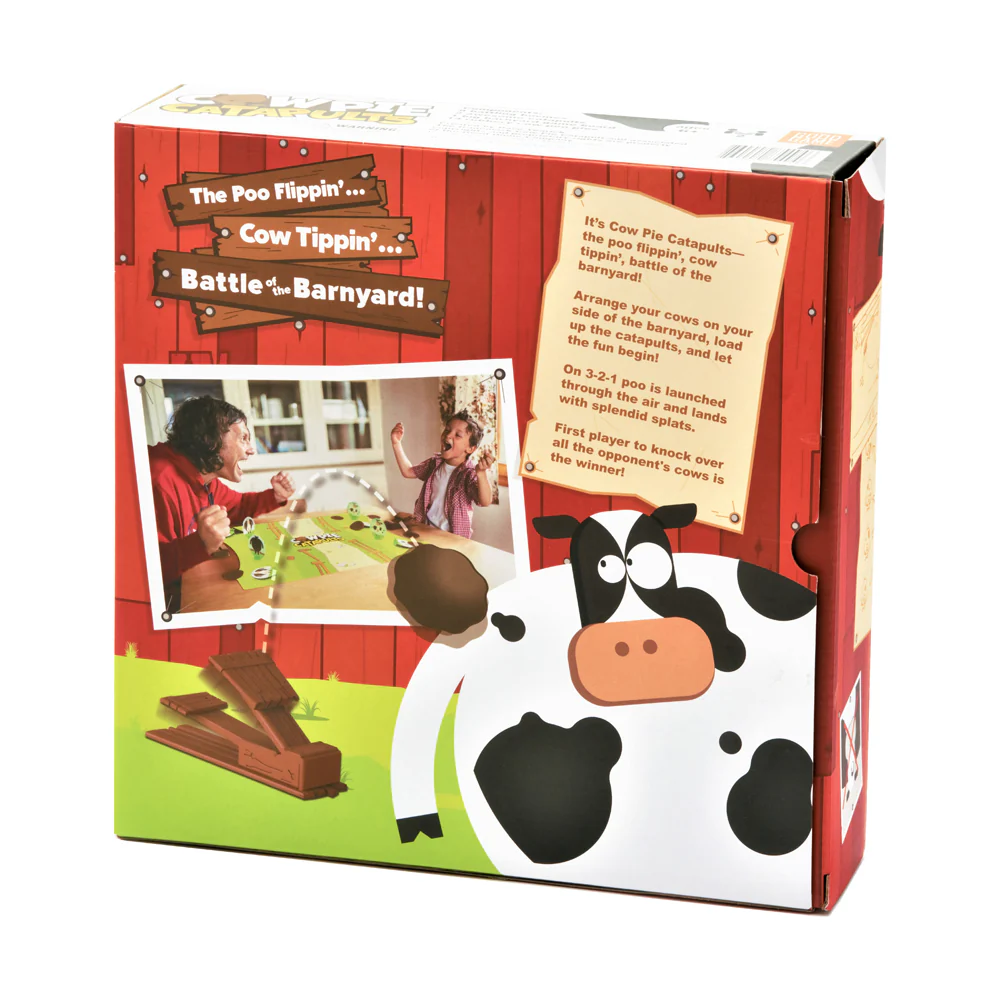 The Good Game Company Cow Pie Catapults Barnyard Battle Game - Image 3