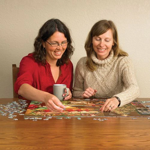 Cobble Hill Cozy Fireplace Christmas Jigsaw Puzzle - 1000 pc - Image 5