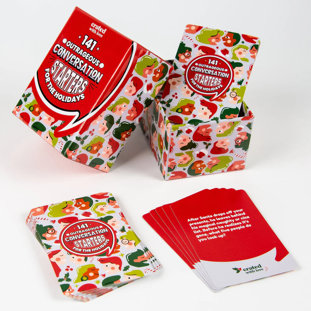 Crated With Love Holiday Edition Conversation Starters Game - Image 2