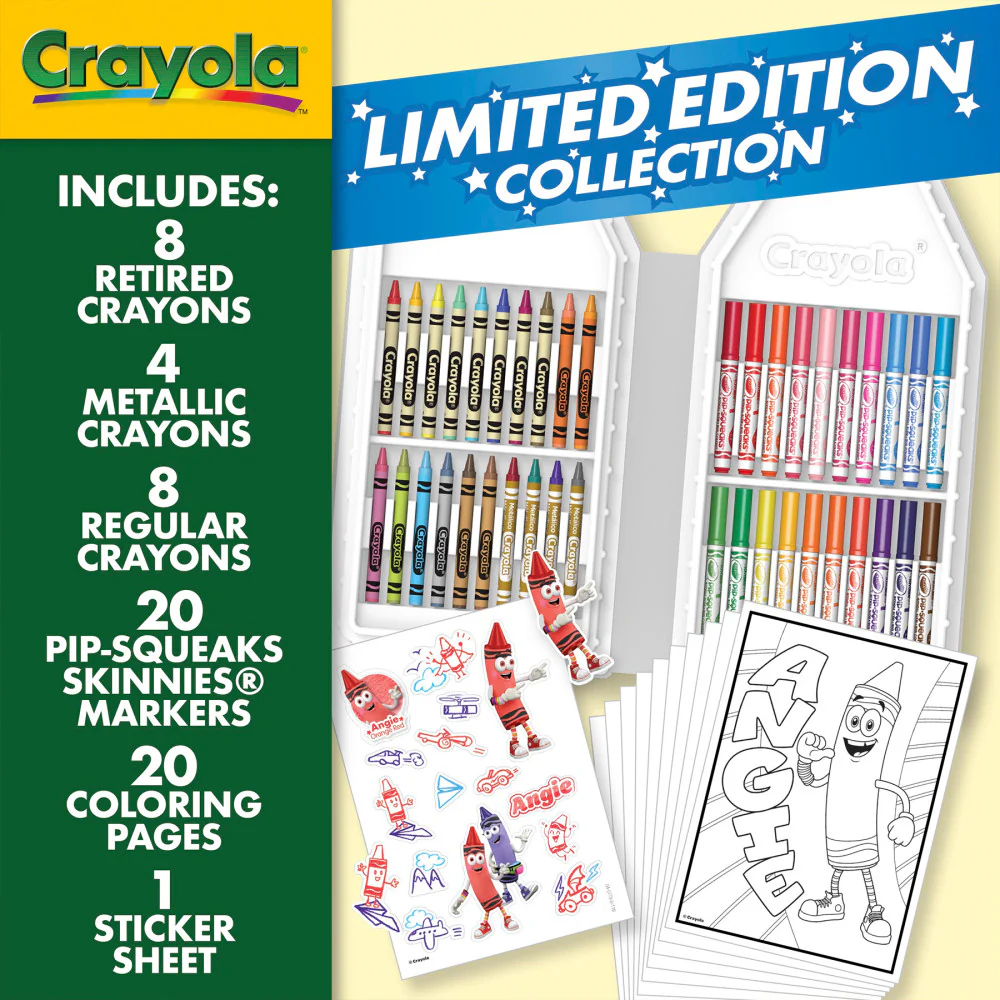 Crayola Blue Blizzard Limited Edition Art Case - Collectible Design - Image 3