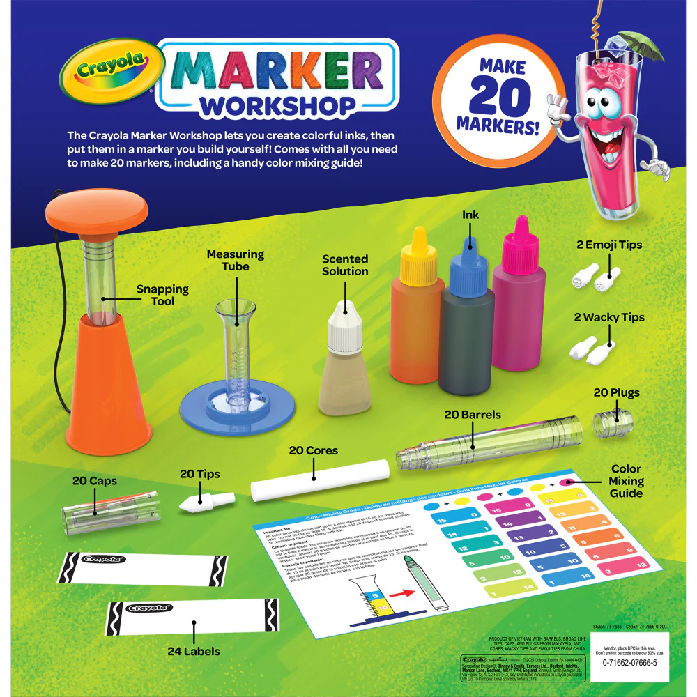 Crayola Color Craze Marker Creation Kit - Inclusive Scented Ink - Image 2